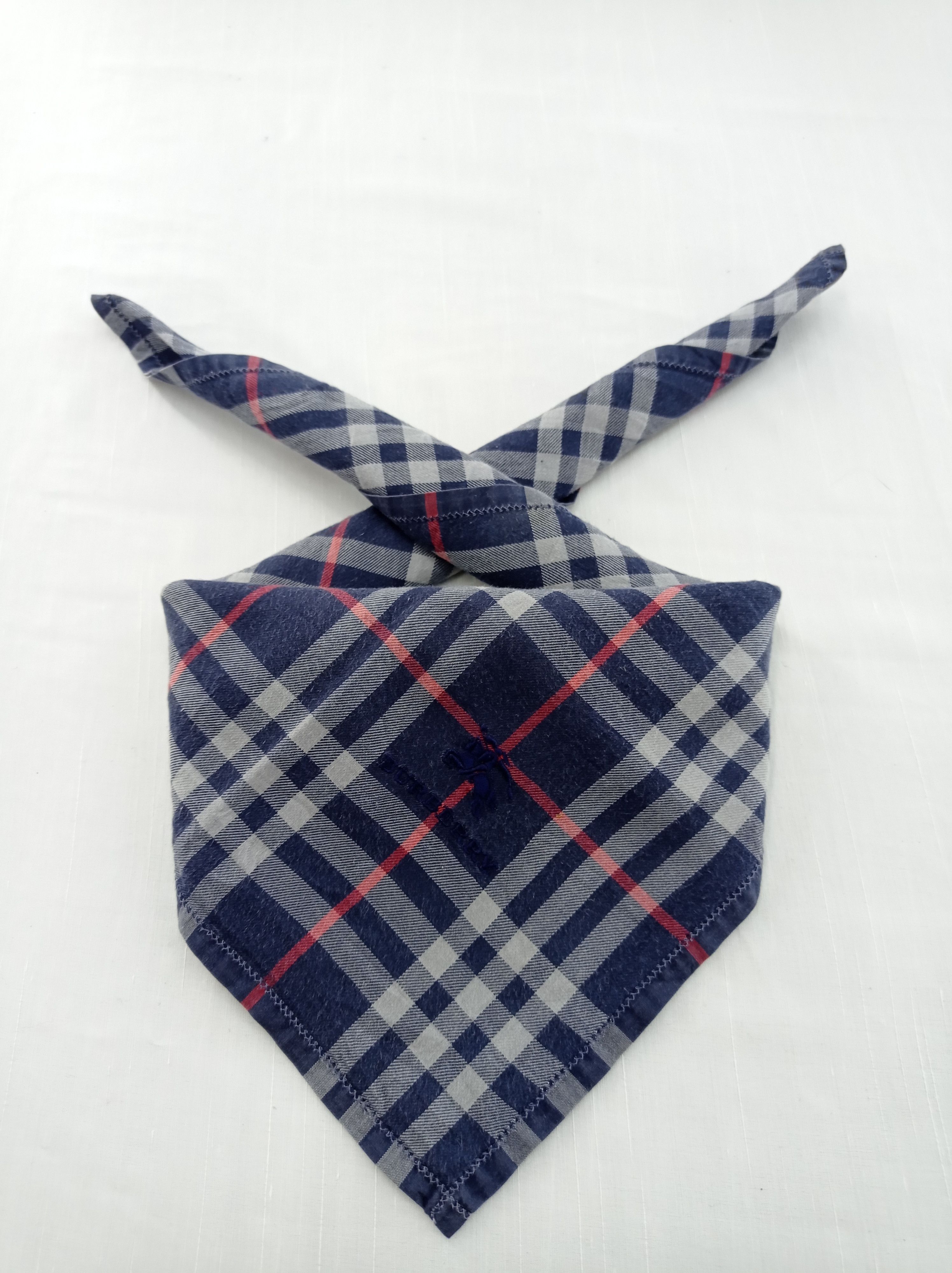 Burberry × Vintage Burberry Handkerchief / Neckwear / Bandana Size ONE SIZE - 1 Thumbnail