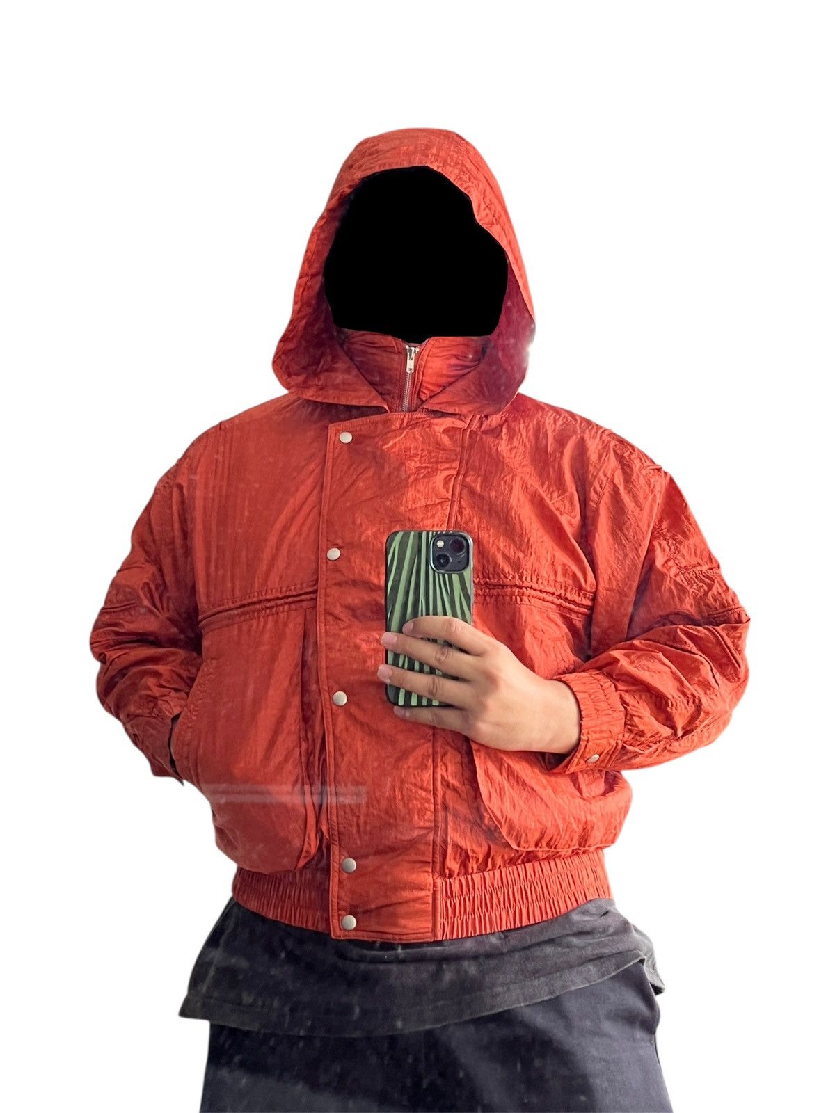 Vintage Vtg Tactical Parachute Nylon Bomber Jacket Issey Skyline Size US M / EU 48-50 / 2 - 4 Thumbnail