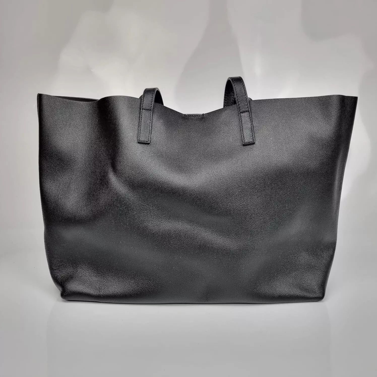 Versace Versace Black Leather Tote Bag New Size ONE SIZE - 6 Thumbnail