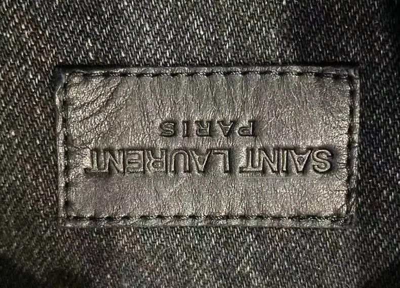 Saint Laurent Paris Saint Laurent Denim Jacket Women's XS. Size US XS / EU 42 / 0 - 7 Thumbnail