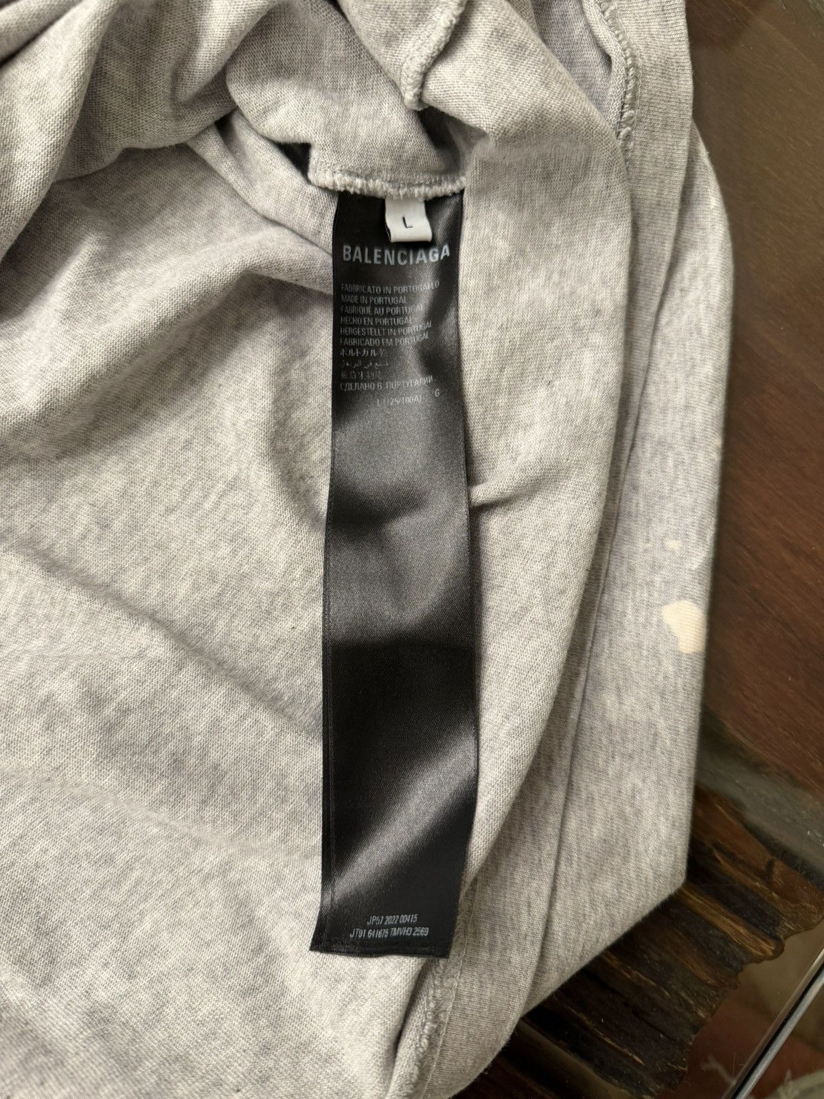 Balenciaga Balenciaga “90% Balenciaga” T-Shirt Size US L / EU 52-54 / 3 - 5 Thumbnail