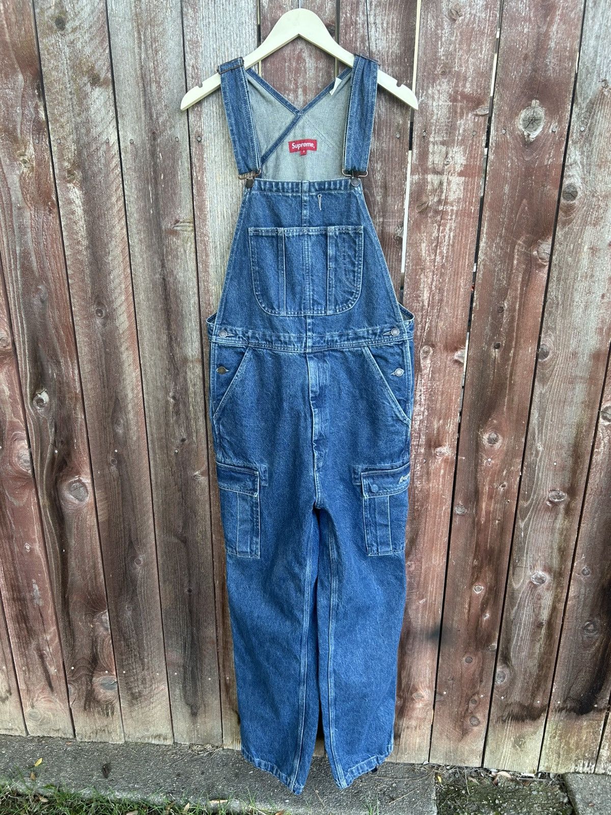 Supreme Supreme Cargo Denim Overalls 