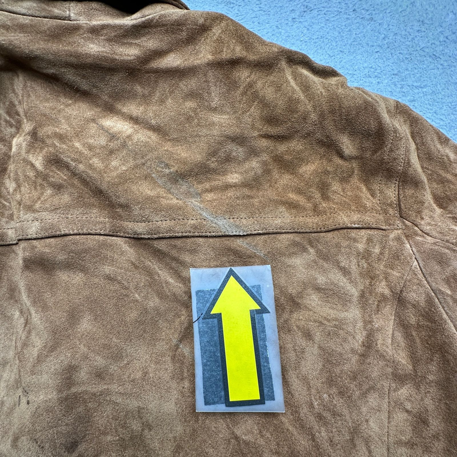 J.Crew Vintage J Crew Suede Leather Brown Button Mens Coat Large Size US L / EU 52-54 / 3 - 8 Thumbnail