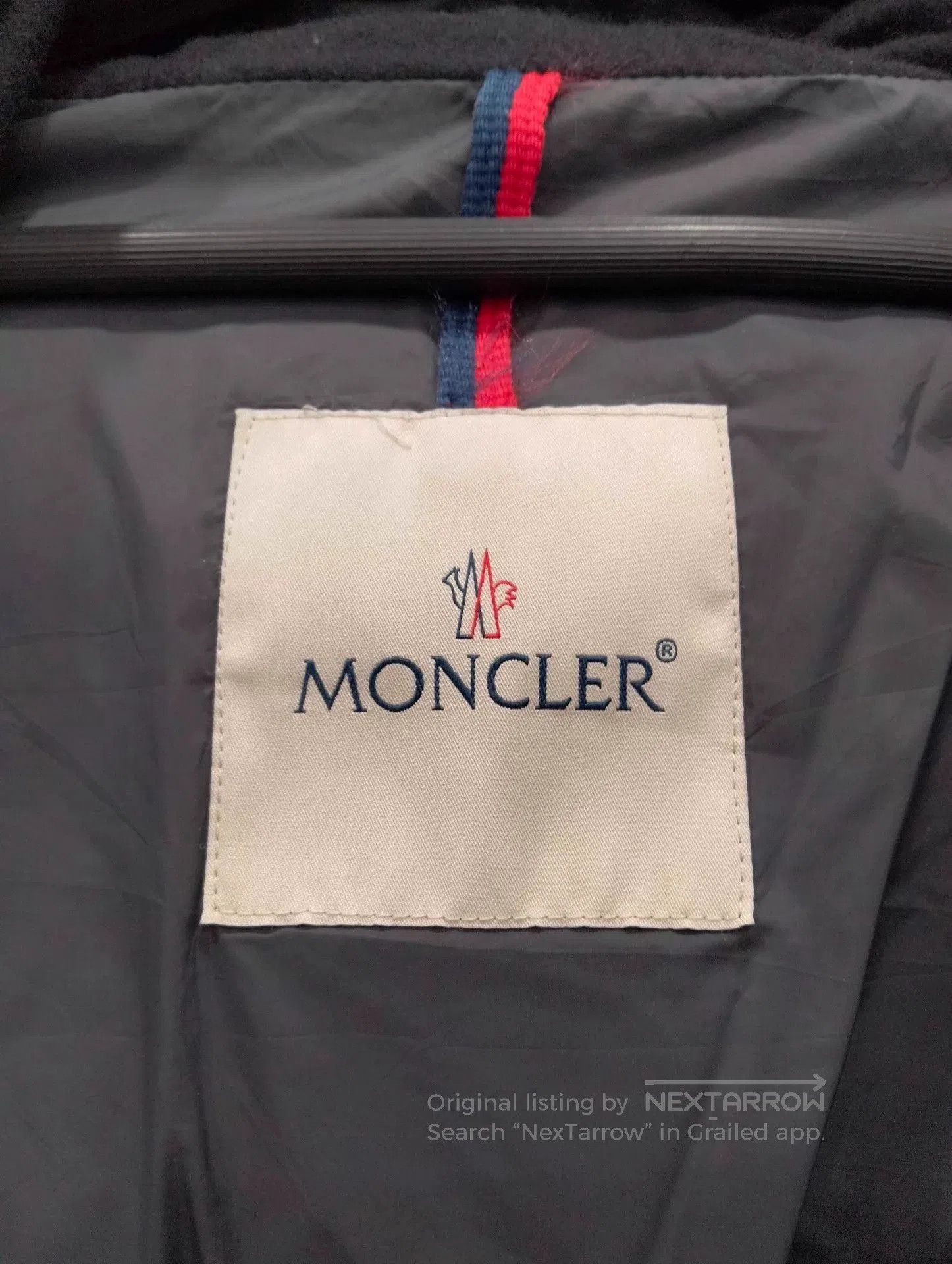 Moncler Black Puffer Hooded Jacket - XL. Size US XL / EU 56 / 4 - 4 Thumbnail