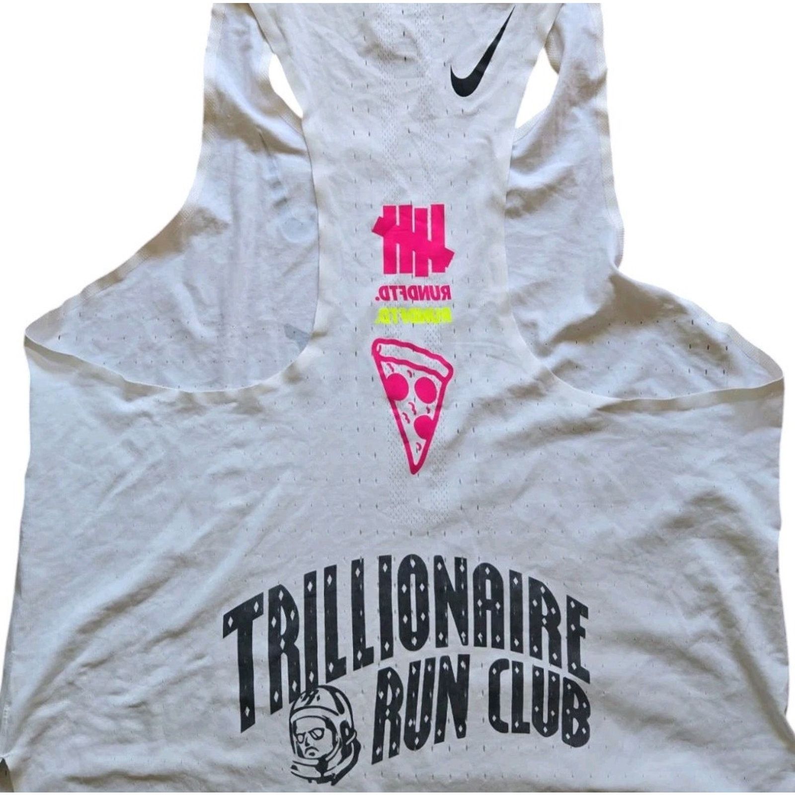 Nike Run Trill Nike Sz XL "Trillionaire Run Club" RUNDFTD TANK Size US XL / EU 56 / 4 - 1 Thumbnail
