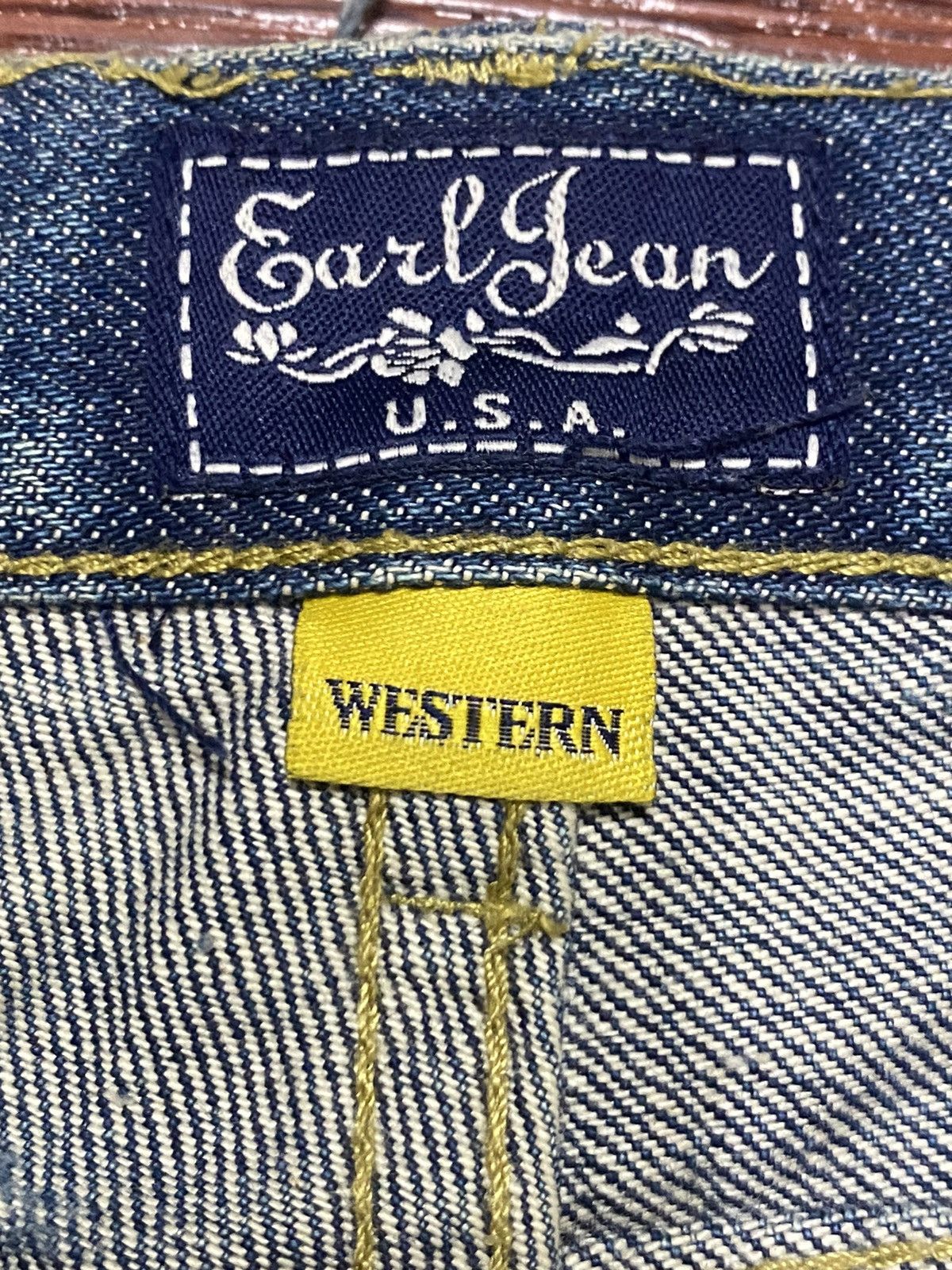 Earl Jeans Earl Jean Western Rare Distressed Seditionary Flare jeans Size US 32 / EU 48 - 23 Thumbnail