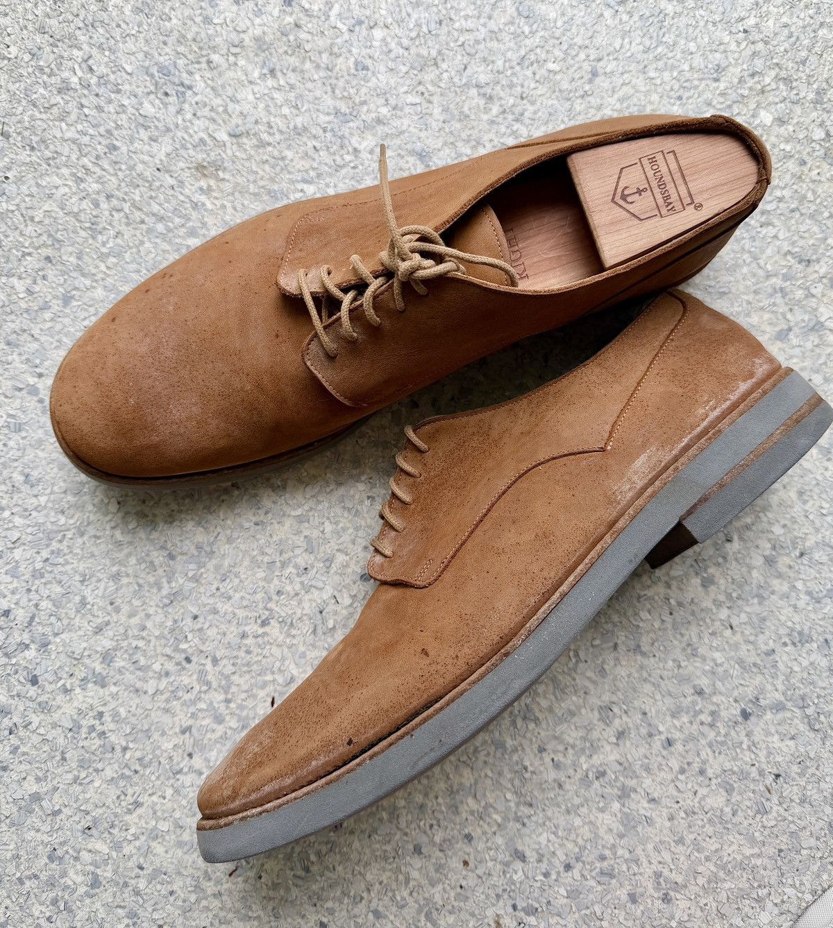 Maison Margiela Maison Martin Margiela 22 Distressed Suede Derby Size 45 Size US 12 / EU 45 - 4 Thumbnail