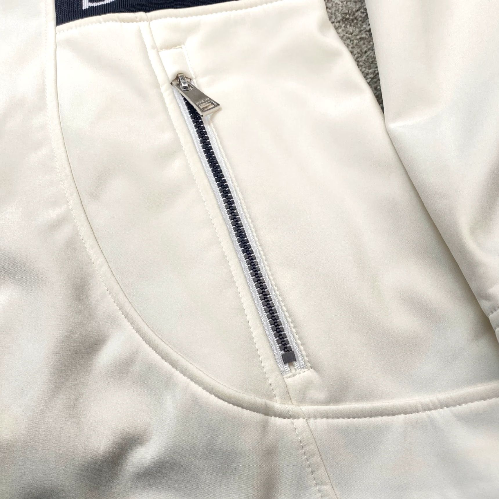 Bebe Bebe Sport White Hooded Jacket Womens XL Soft Shell Full Zip Coat Fleece Lined Size XL / US 12-14 / IT 48-50 - 7 Thumbnail