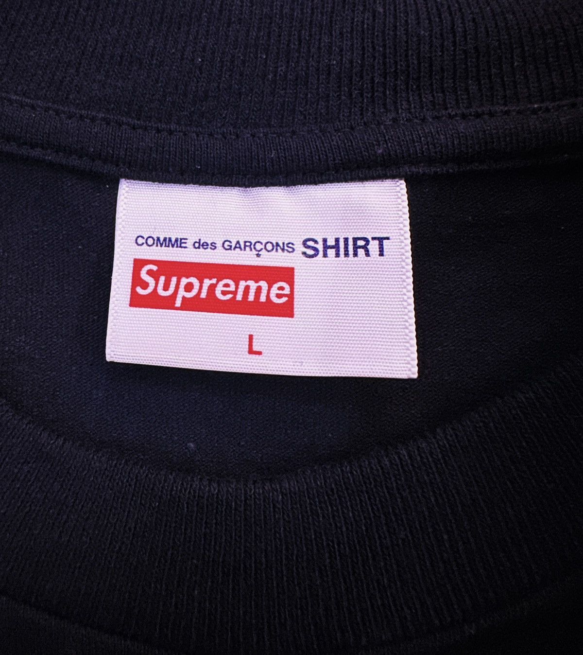 Supreme Supreme CDG split box logo Size US L / EU 52-54 / 3 - 4 Thumbnail