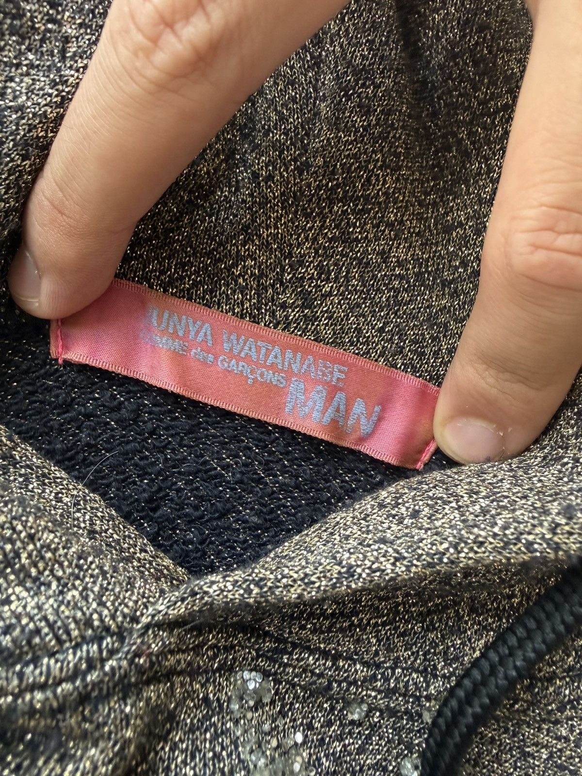 Junya Watanabe JUNYA WATANABE 1of1 Glitter Hoodie Size US M / EU 48-50 / 2 - 6 Thumbnail