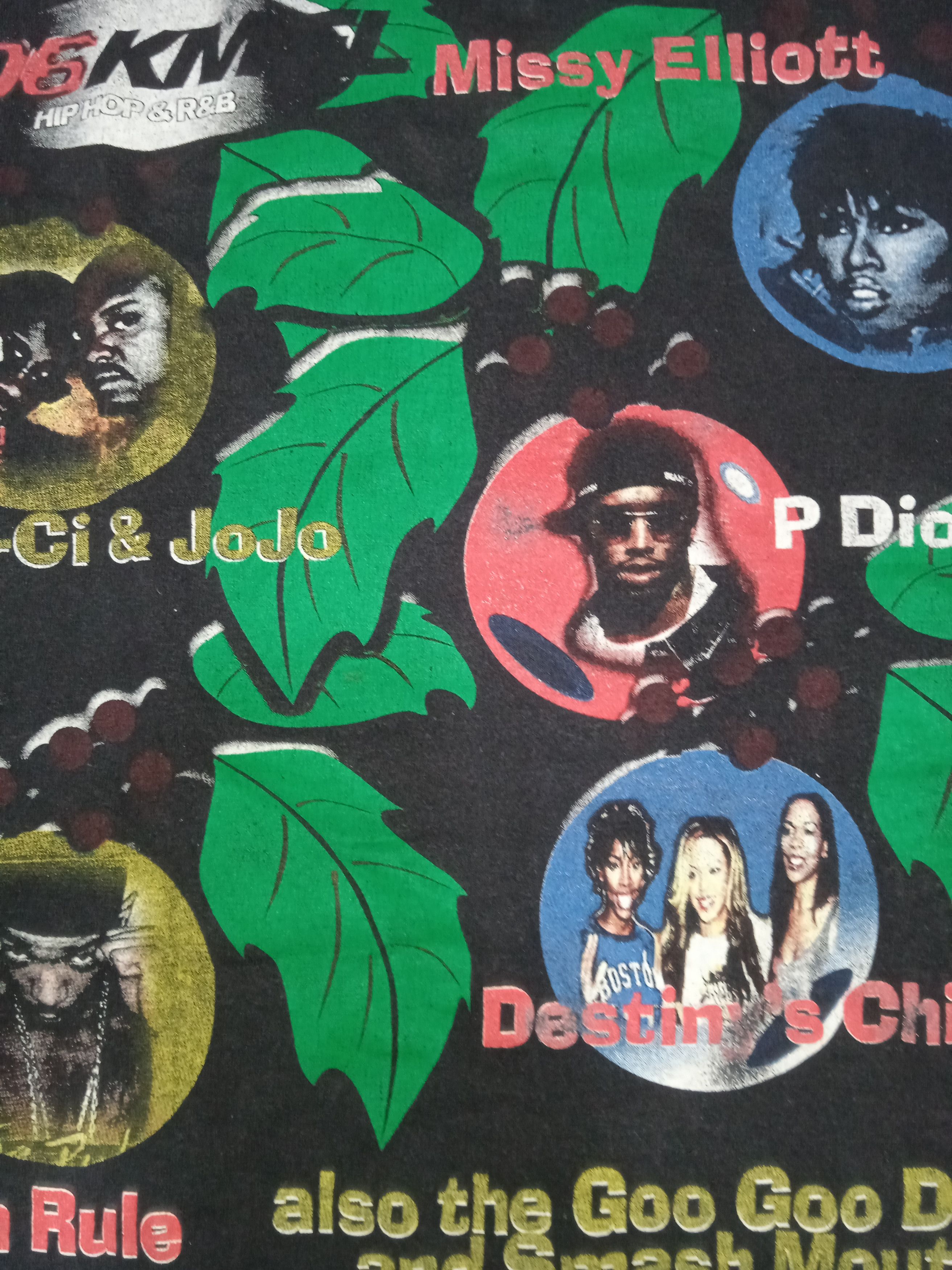 Rap Tees Vintage Jingle Bell 2002 Ja Rule Missy Elliott T Shirt Size US XL / EU 56 / 4 - 6 Thumbnail