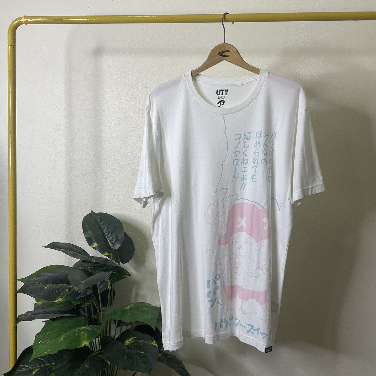 Anime × Japanese Brand × One Piece Vintage Anime x One Piece Tony Chopper Big Graphic T Shirt Size US XL / EU 56 / 4 - 1 Thumbnail