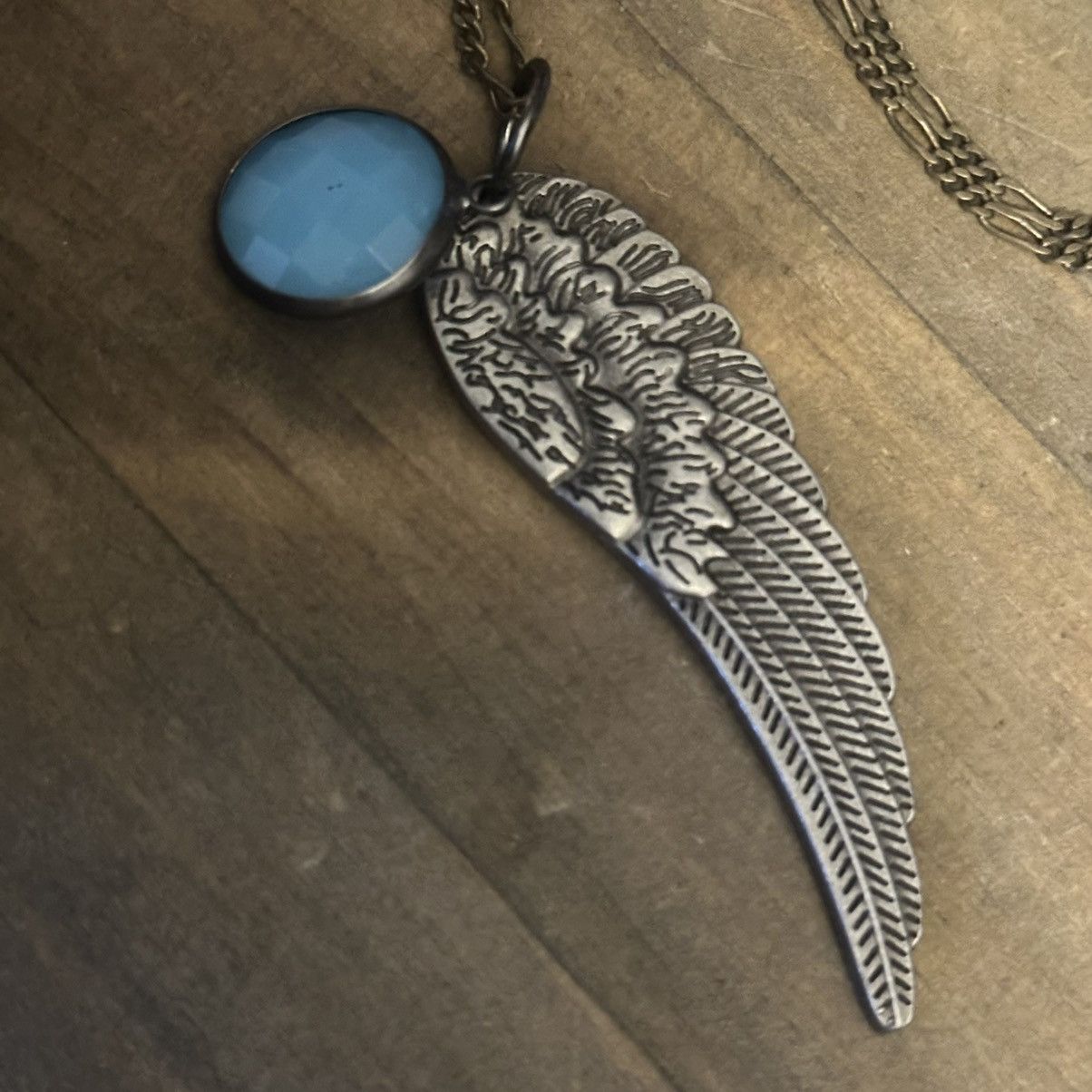 Other Ornamental Things angel wing pendant necklace Size ONE SIZE - 3 Thumbnail