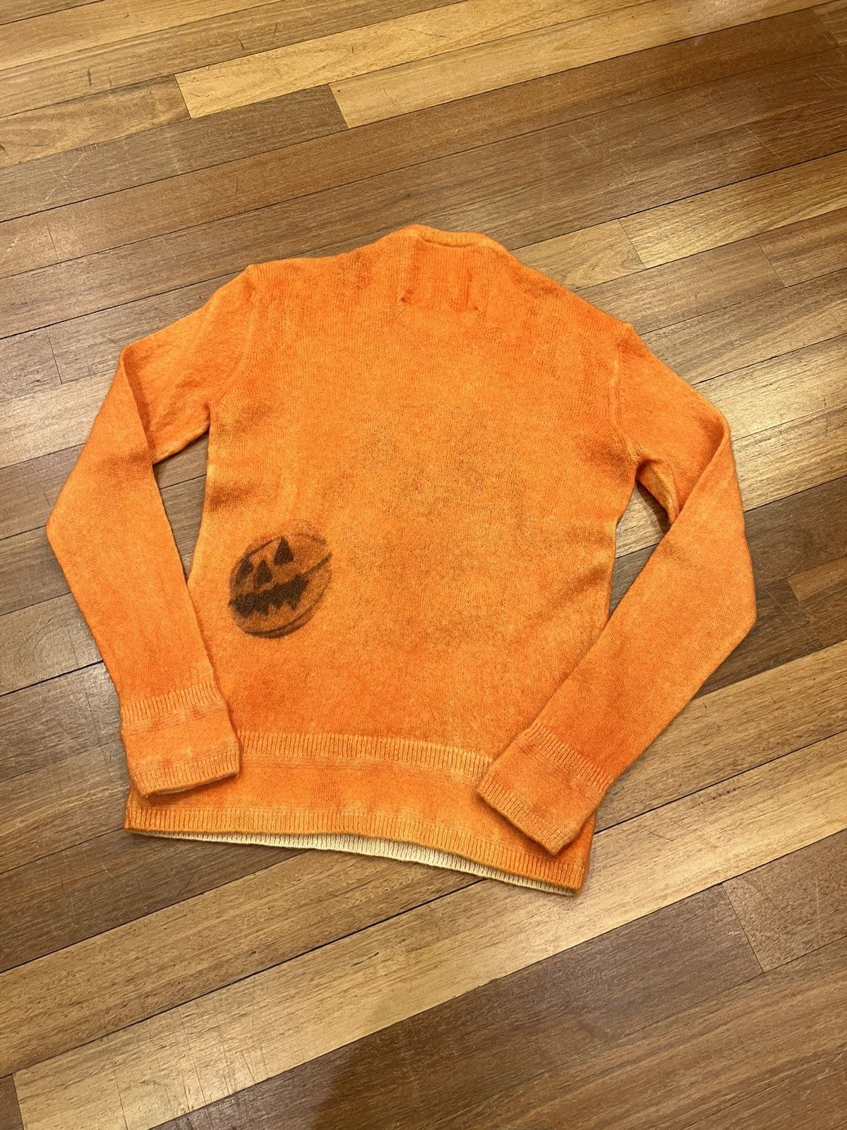 Givenchy Givenchy mohair knit pumpkin sweater Size US L / EU 52-54 / 3 - 7 Thumbnail