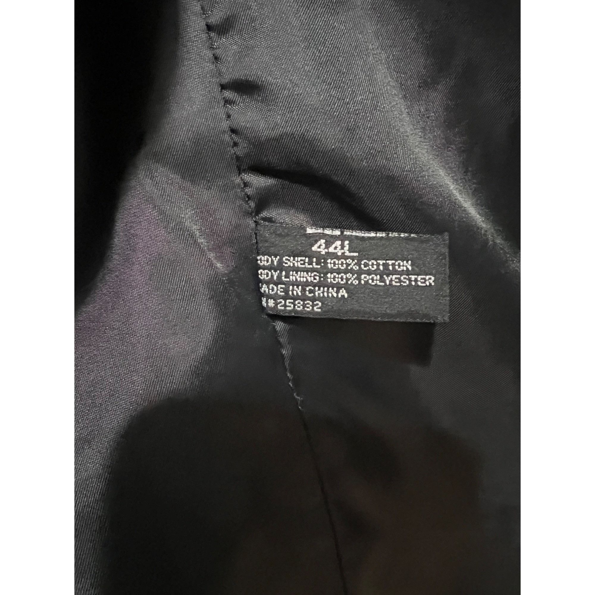 Other Circle S Texas Western Black Corduroy Blazer Sport Coat - Si Size 44L - 5 Thumbnail