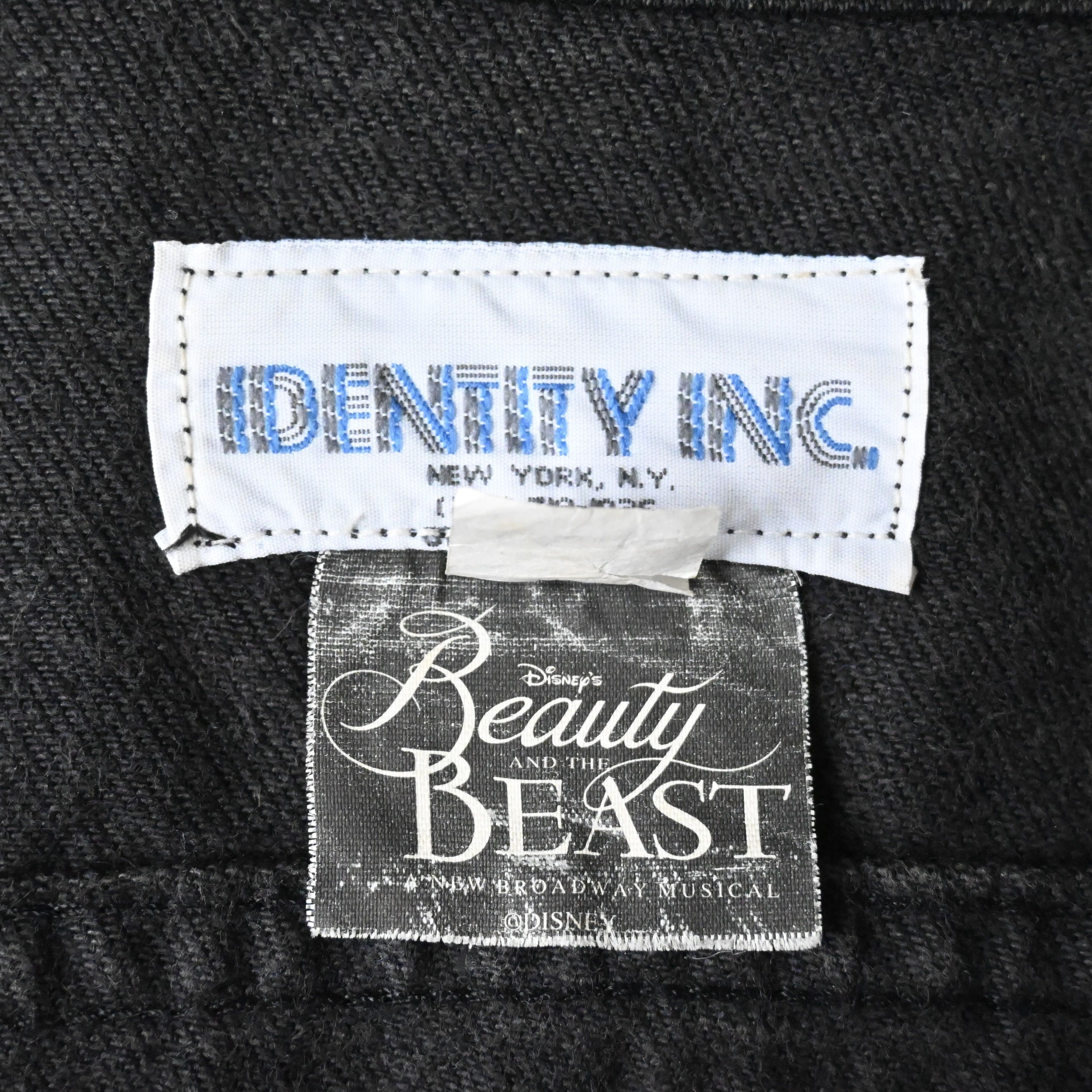 Disney Vtg Lee x Beauty and the Beast black denim trucker jacket Size US S / EU 44-46 / 1 - 9 Thumbnail