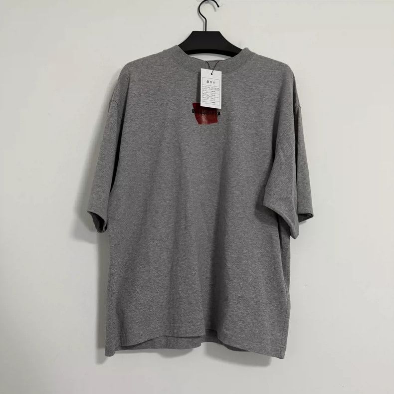 Balenciaga Balenciaga Cotton tape sticker T-shirt Size US XXS / EU 40 - 3 Thumbnail