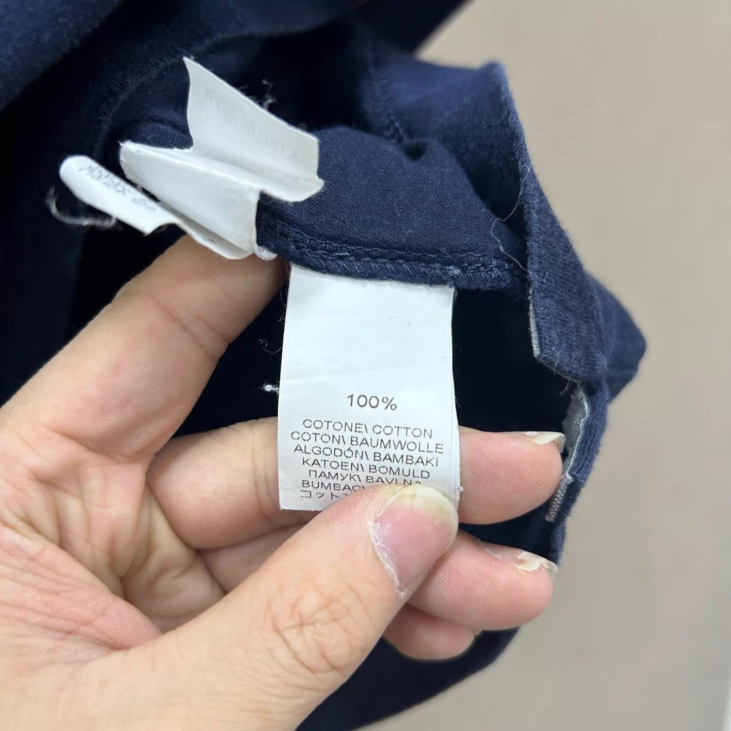 Brunello Cucinelli Brunello Cucinelli 98 New Navy Embroidered Short Polo XL Size US XL / EU 56 / 4 - 4 Thumbnail