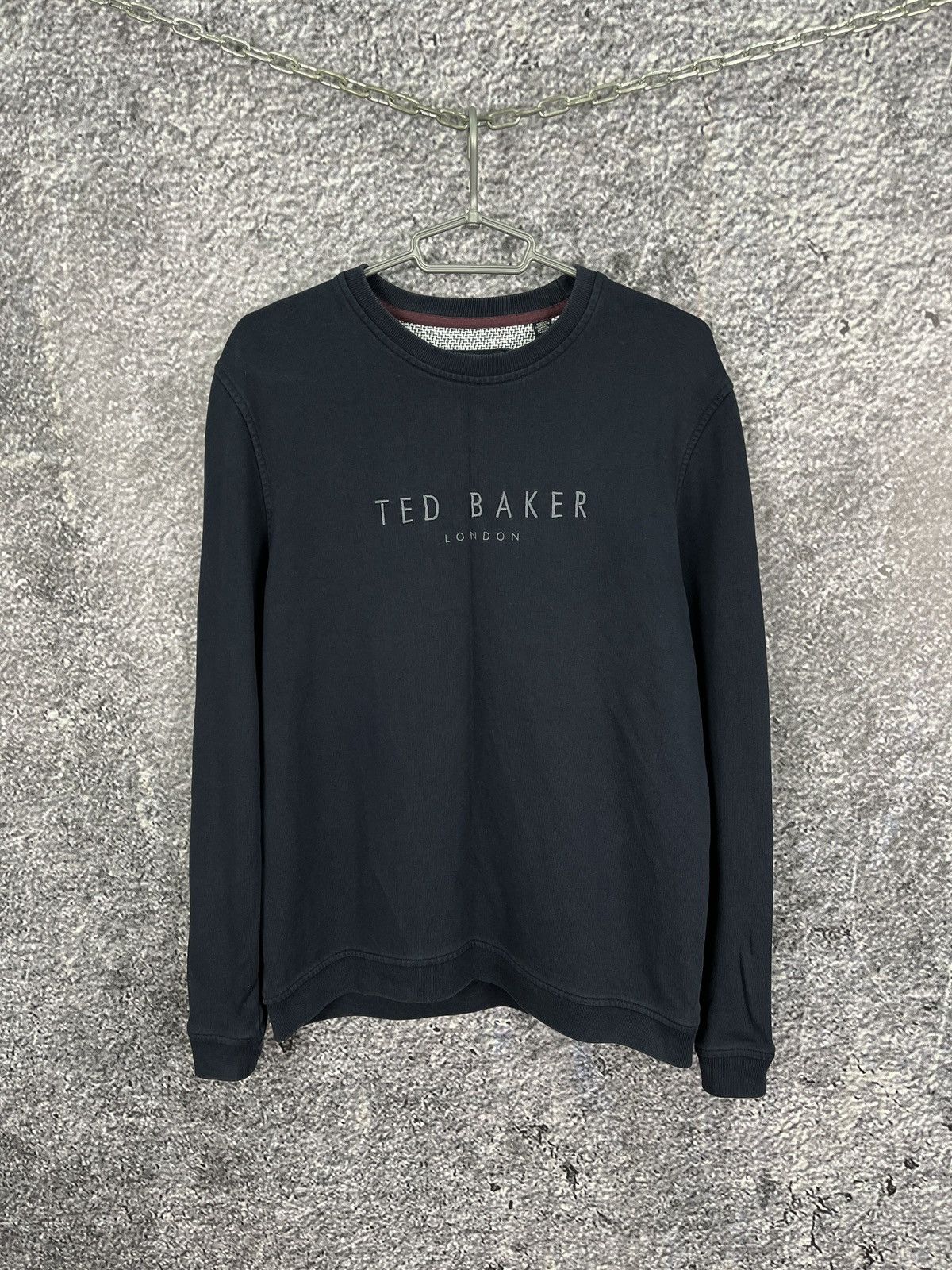 Ted Baker Mens Ted Baker London Sweatshirt Big Logo Size 4 Grailed