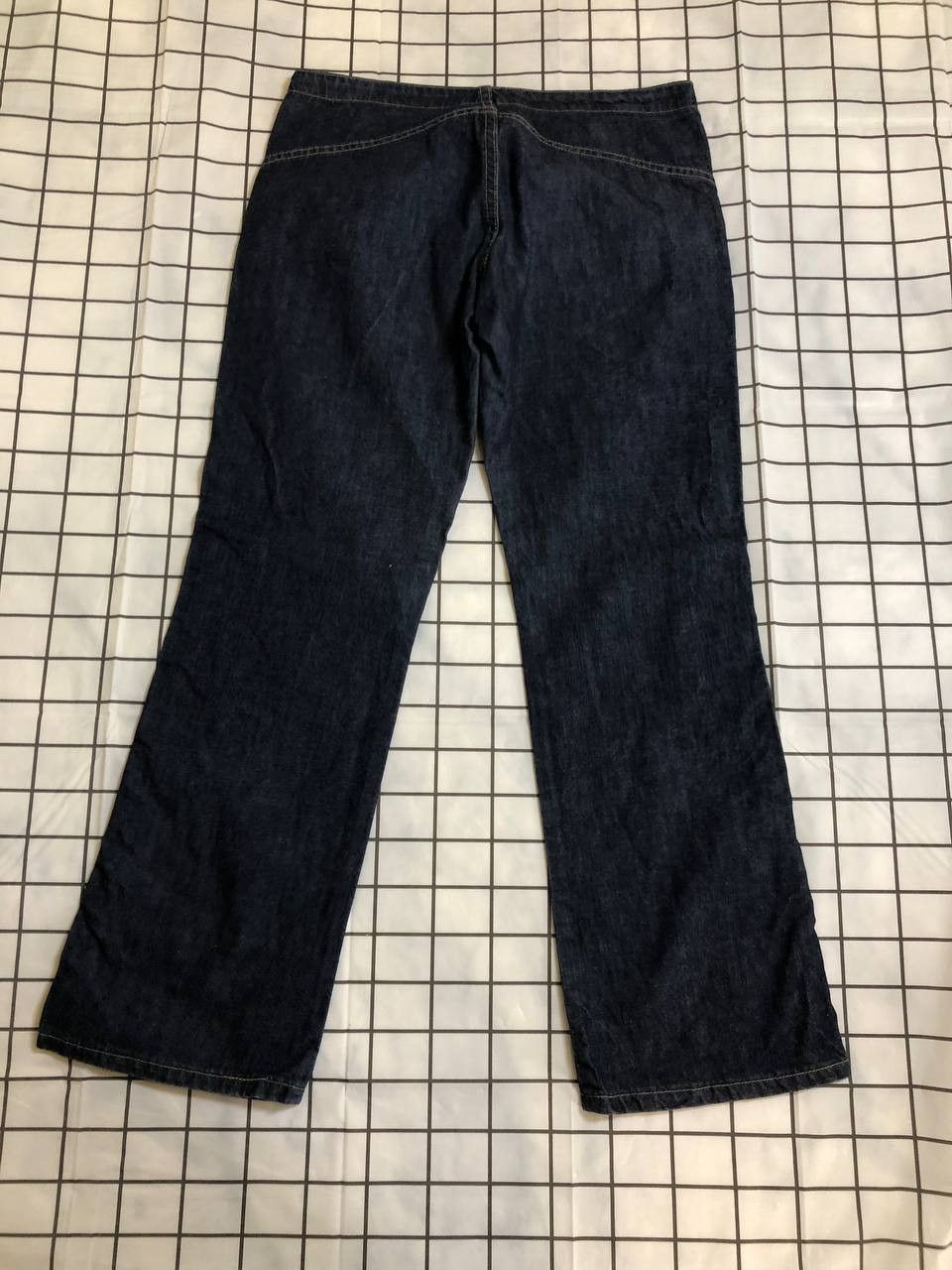 Levi's Levi's 514 Slim Straight Fit Dark Wash Denim Selvedge Jeans Size US 30 / EU 46 - 15 Thumbnail