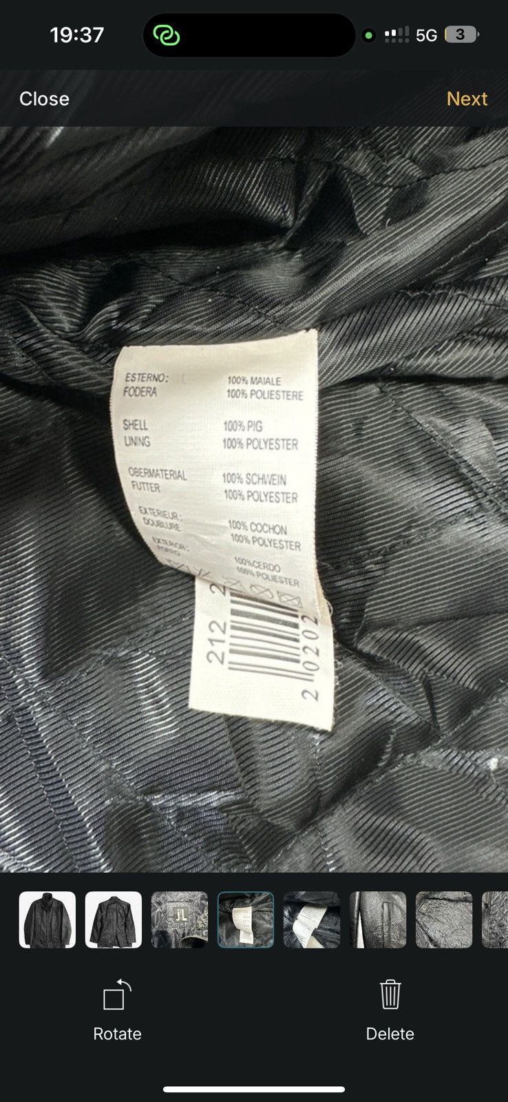 Other Just Leather Leather Jacket Size US L / EU 52-54 / 3 - 5 Thumbnail