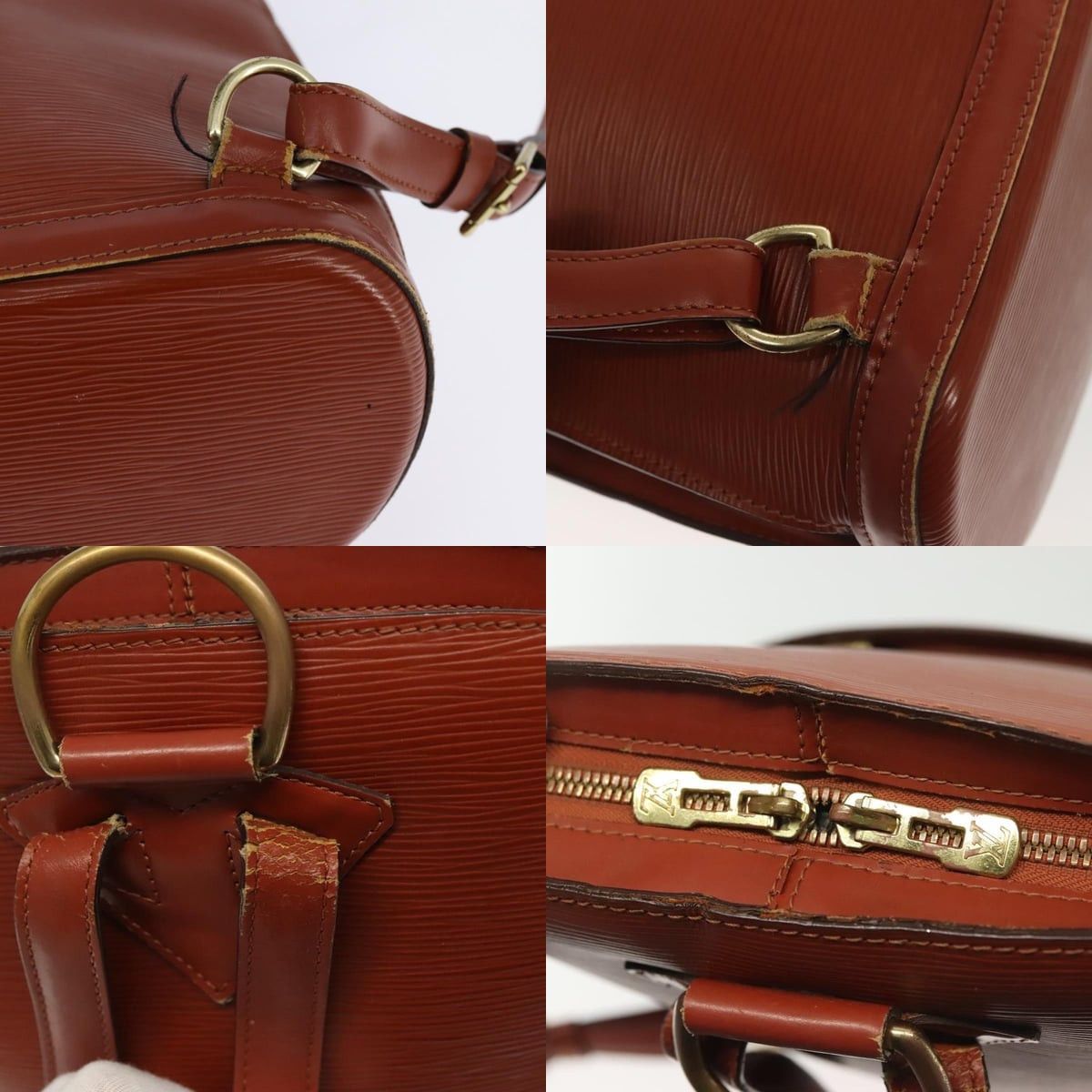Louis Vuitton LOUIS VUITTON Epi Coblanc Shoulder Bag Brown M52293 Size ONE SIZE - 11 Thumbnail