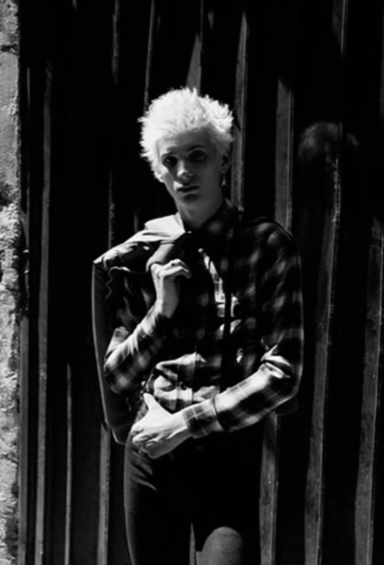 Saint Laurent Paris SLP 15FW Hedi Slimane Flannel Tartan Shirt 39 M Size US M / EU 48-50 / 2 - 8 Thumbnail