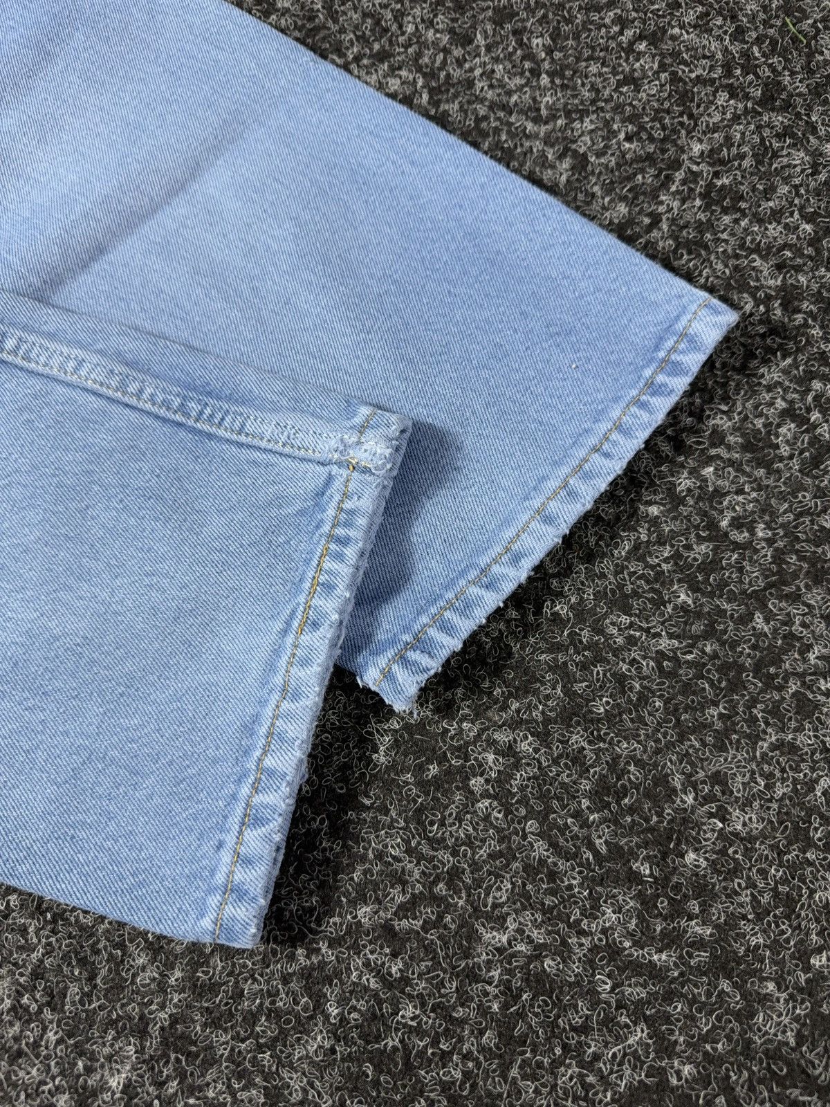 Levi's Vintage Clothing 90s Levi’s 501 USA Distressed Light Wash Straight Leg Jeans Size US 30 / EU 46 - 14 Thumbnail