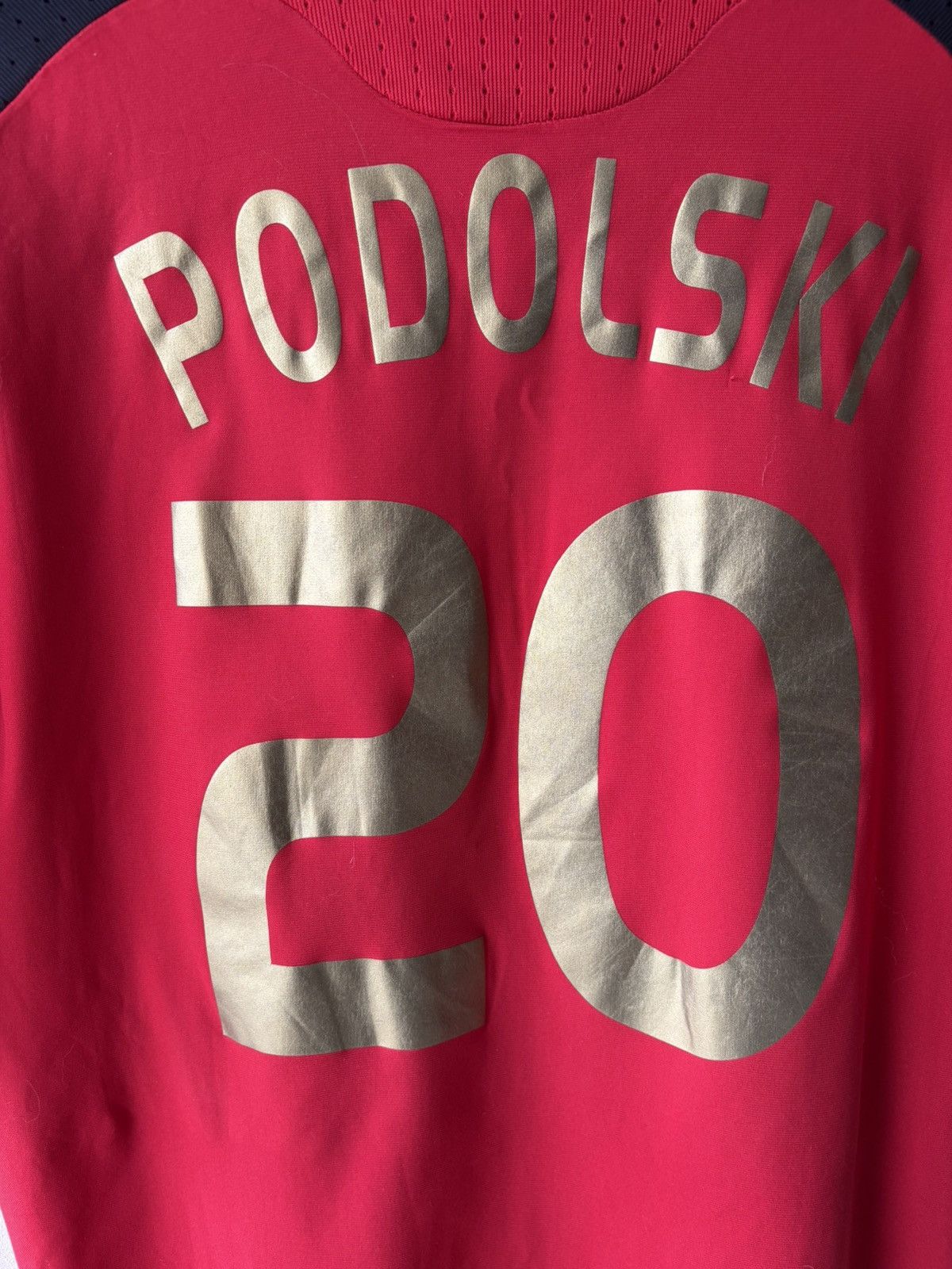 Adidas Germany 2008/2009 Podolski #20 Adidas Soccer Away Jersey Size US L / EU 52-54 / 3 - 6 Thumbnail