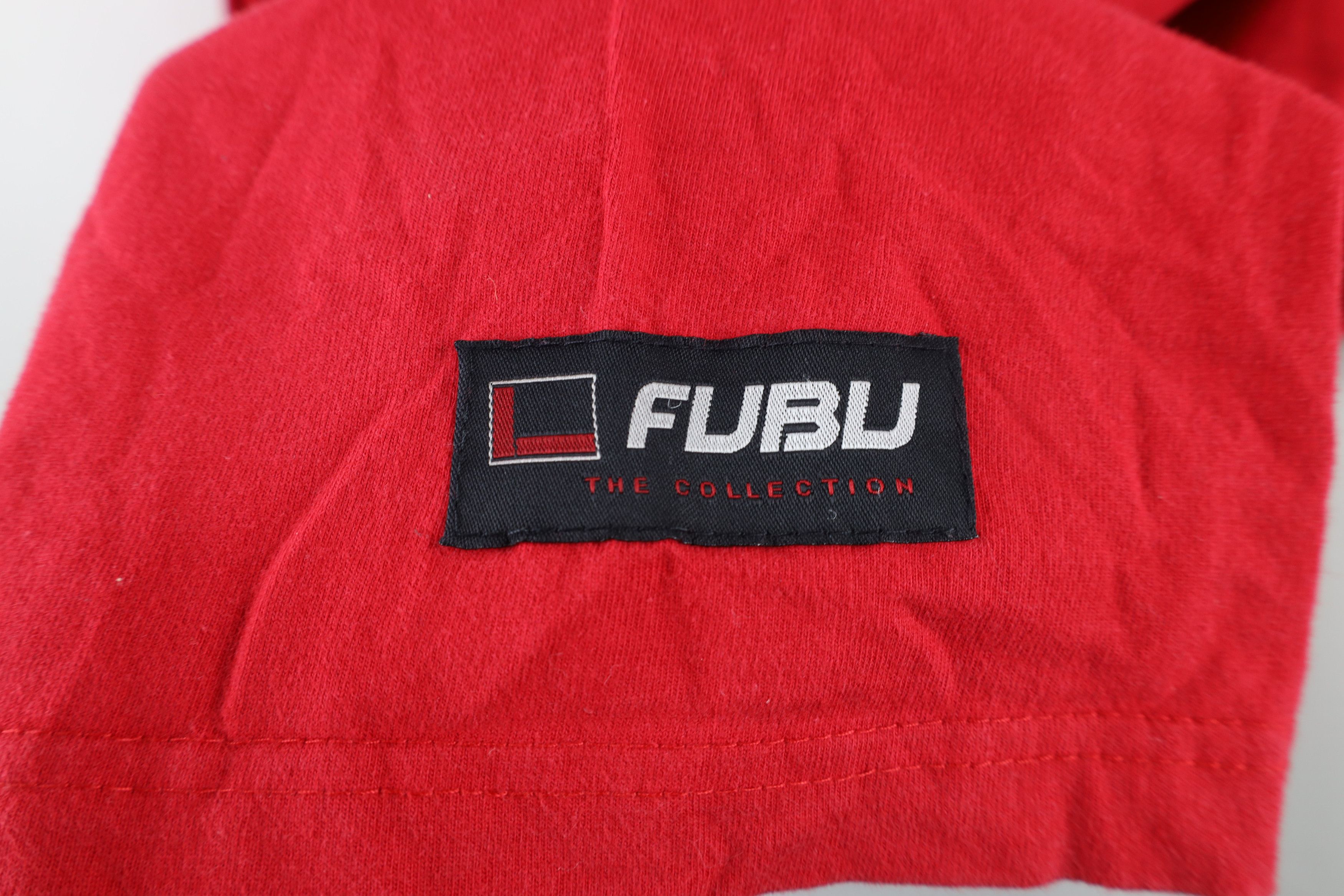 Fubu × Vintage Vintage 90s Y2K FUBU Basketball Over Short Sleeve T-Shirt Size US XXL / EU 58 / 5 - 9 Thumbnail
