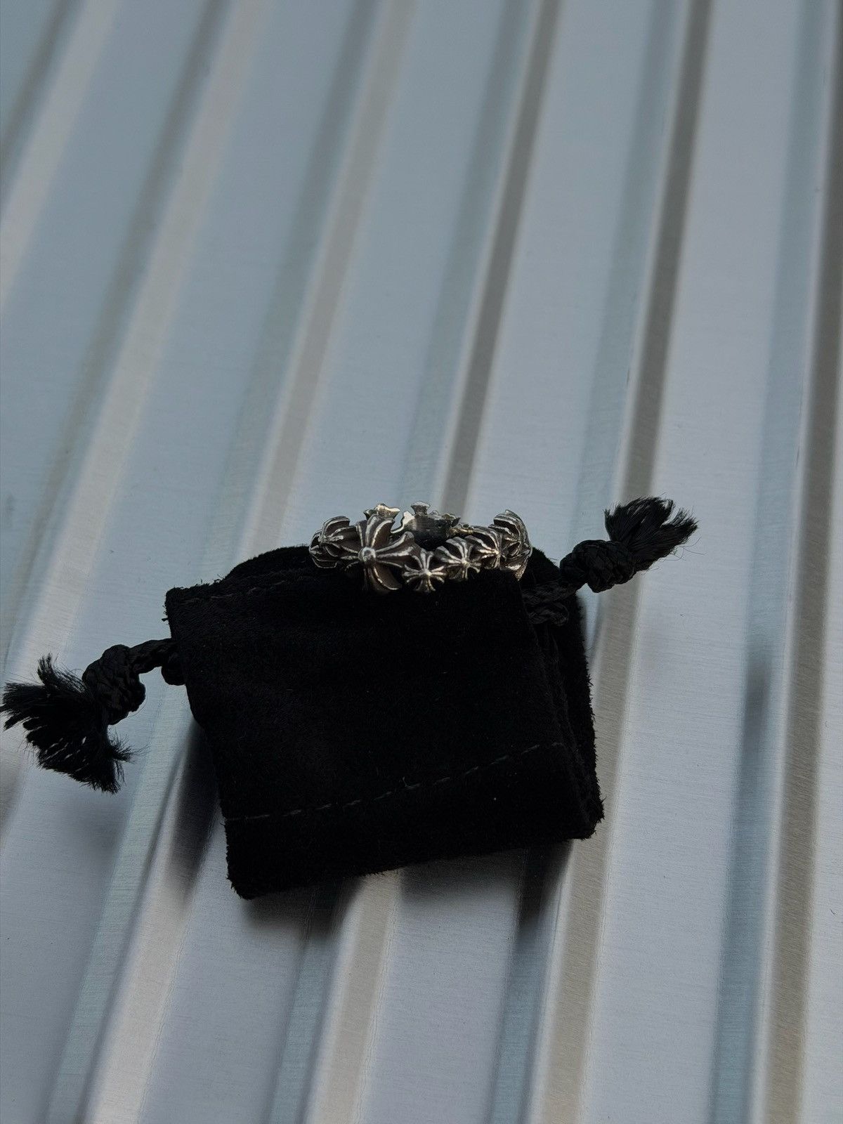 Chrome Hearts Chrome Hearts Wave Ring Size ONE SIZE - 20 Thumbnail