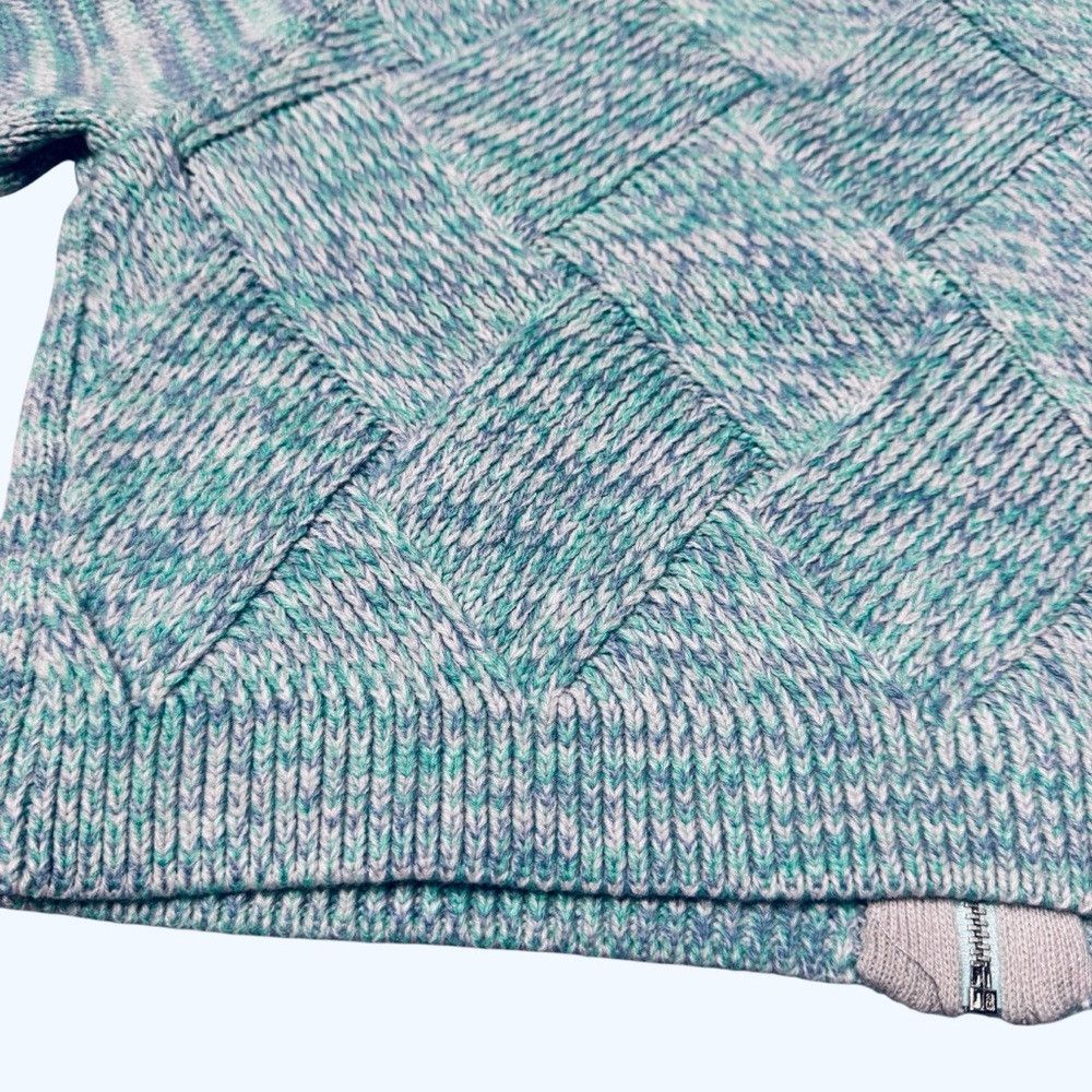 525 America NWT New 525 America Puff Short Sleeve Entrelac Knit Cardiga Size M / US 6-8 / IT 42-44 - 5 Thumbnail