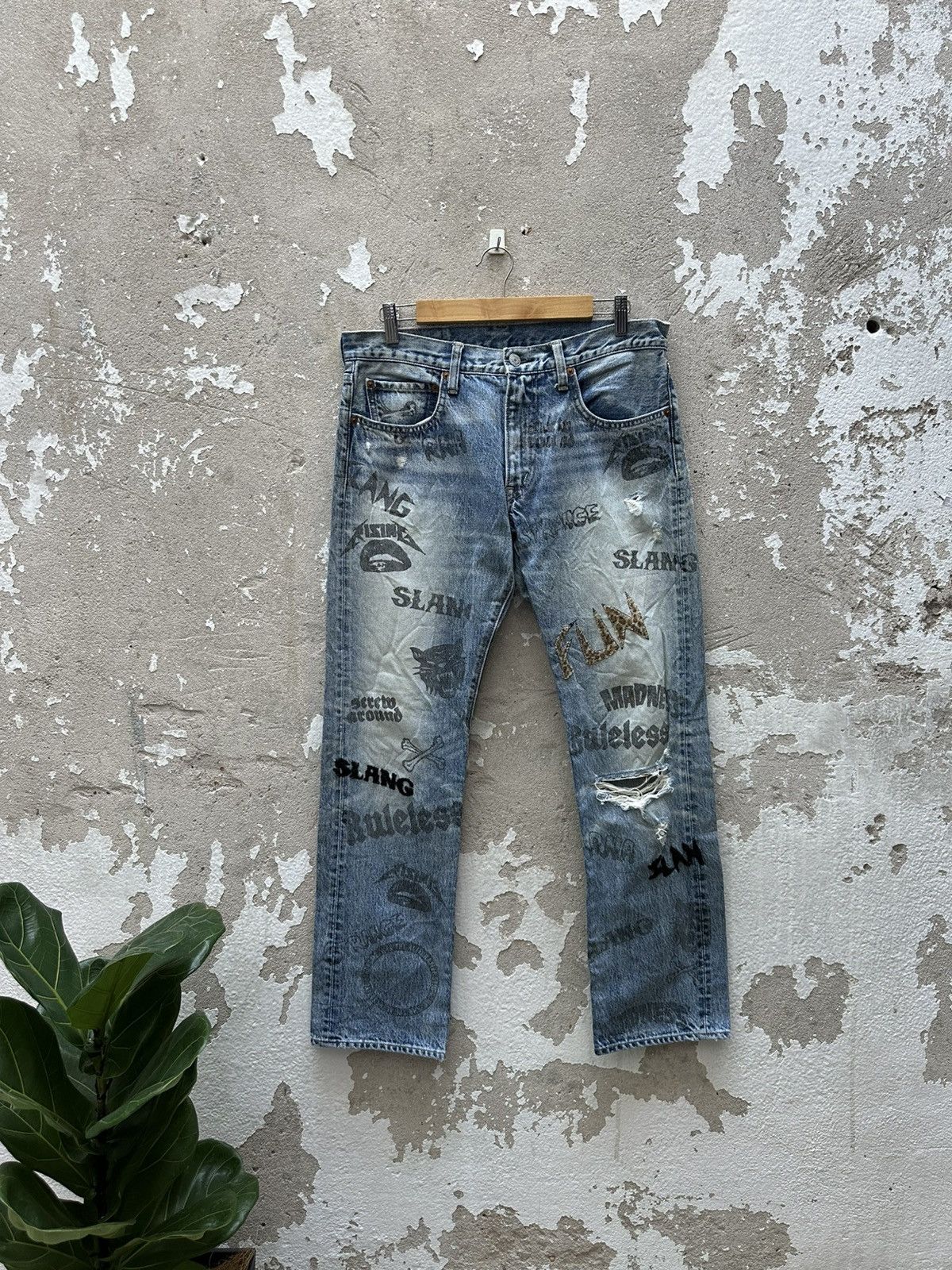 Vintage RNA Madness japanese denim
