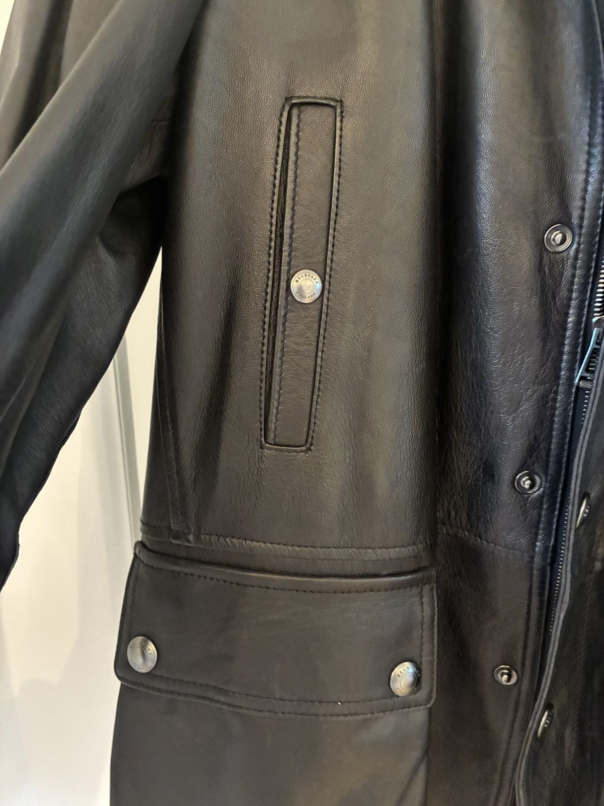 Belstaff Belstaff black leather field jacket Size US S / EU 44-46 / 1 - 3 Thumbnail