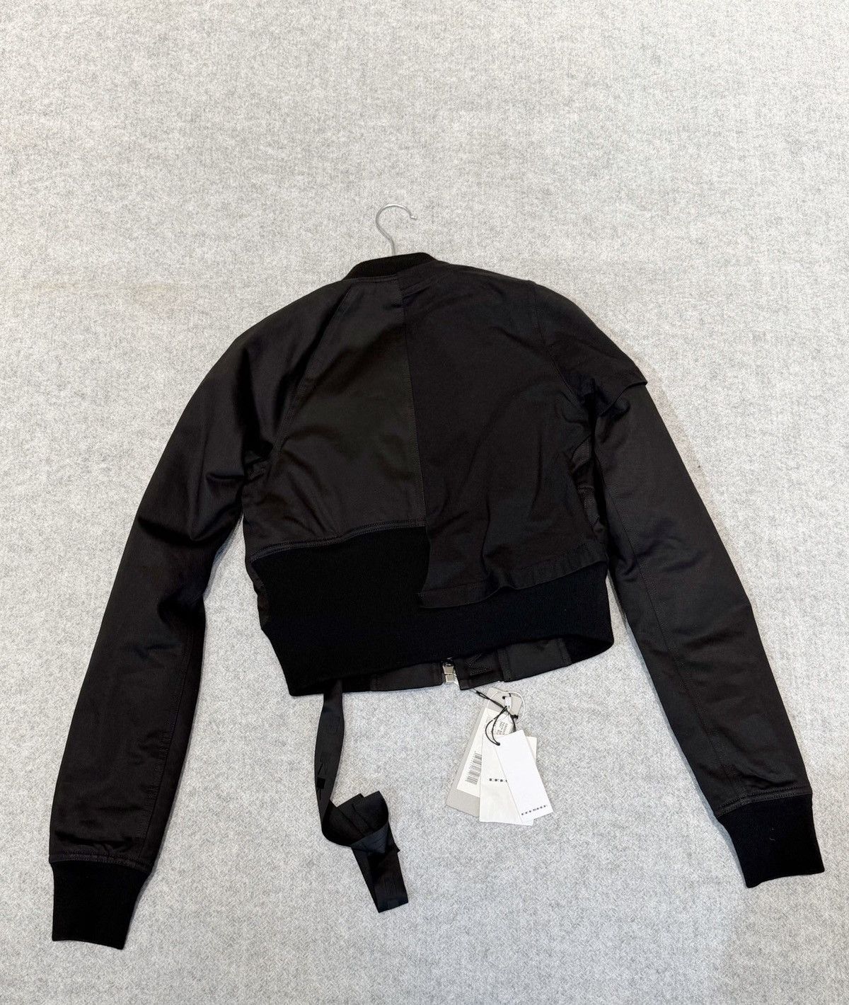 Rick Owens Rick Owens DRKSHDW Cropped Jacket with Straps Size US XS / EU 42 / 0 - 2 Thumbnail