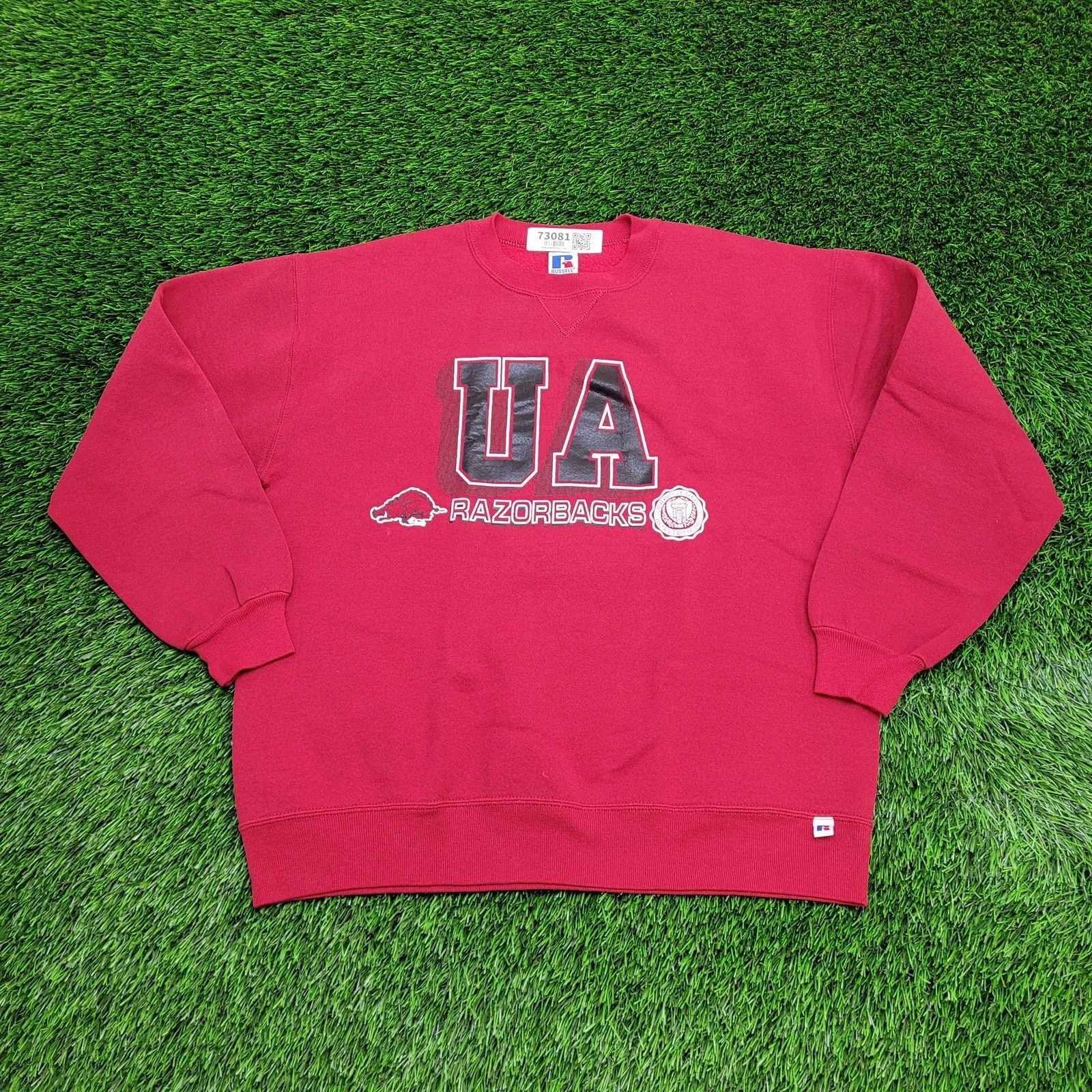Russell Athletic Vintage Russell-Athletic Sweatshirt Womens XL 22x24 USA Size XL / US 12-14 / IT 48-50 - 1 Thumbnail