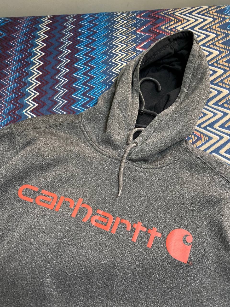 Carhartt × Vintage Carhartt Vintage Workers Distressed Faded Y2K Hoodie Size US L / EU 52-54 / 3 - 7 Thumbnail
