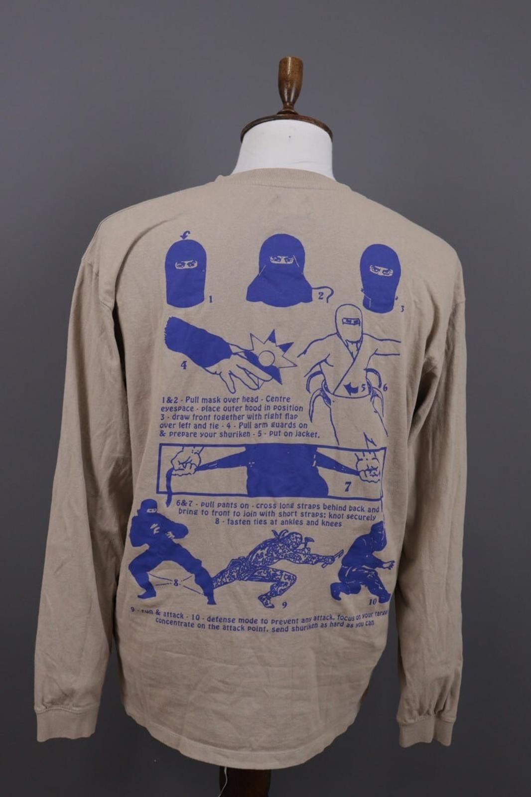 Edwin Edwin Brown Crew Neck Ninja Sweatshirt Sweater Size L Size US L / EU 52-54 / 3 - 9 Thumbnail