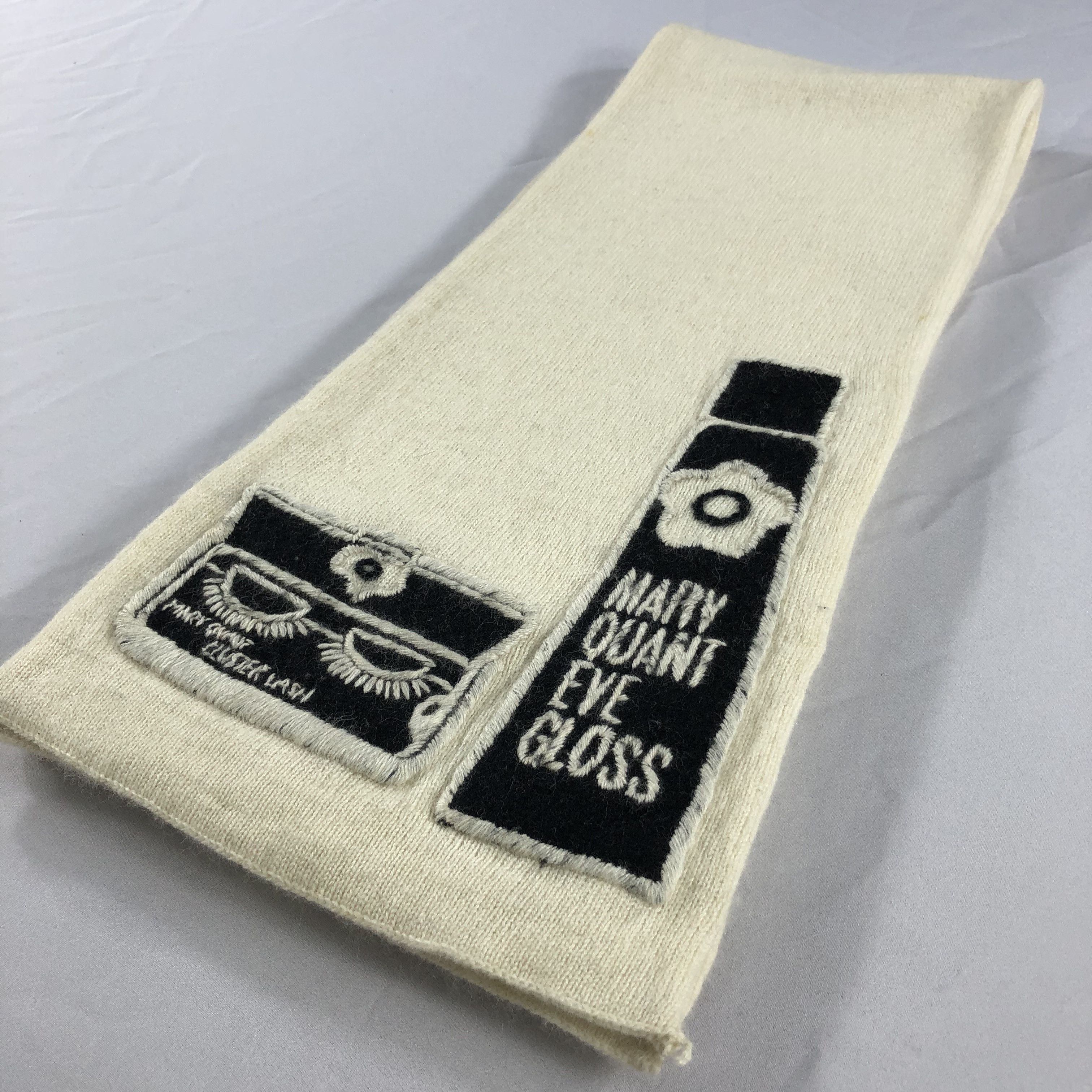 Vintage Mary Quant London Scarf Muffler Wool V921 Size ONE SIZE - 3 Thumbnail