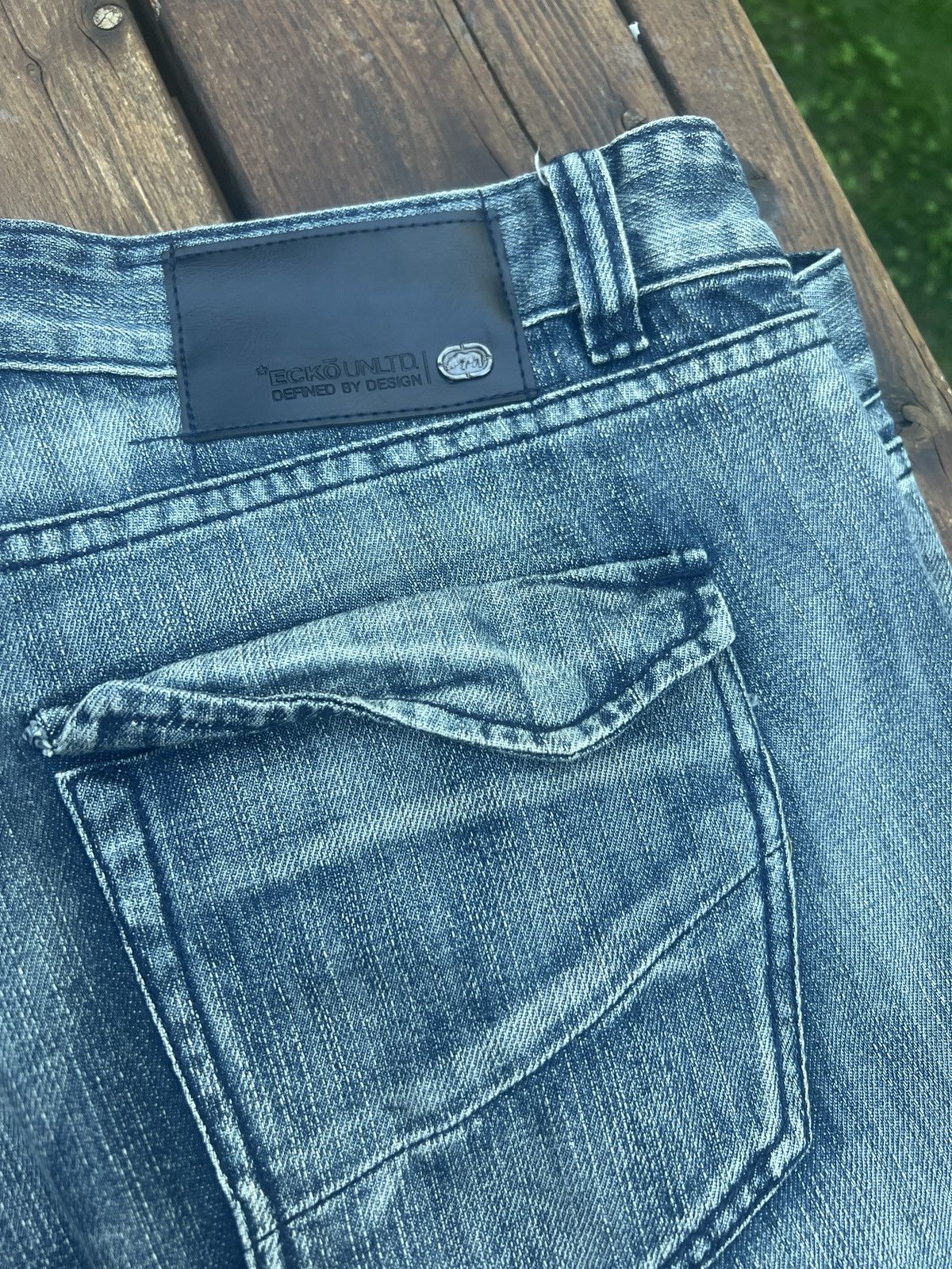 Ecko Unltd. Ecko Unltd Bootcut Jeans Size US 38 / EU 54 - 2 Thumbnail