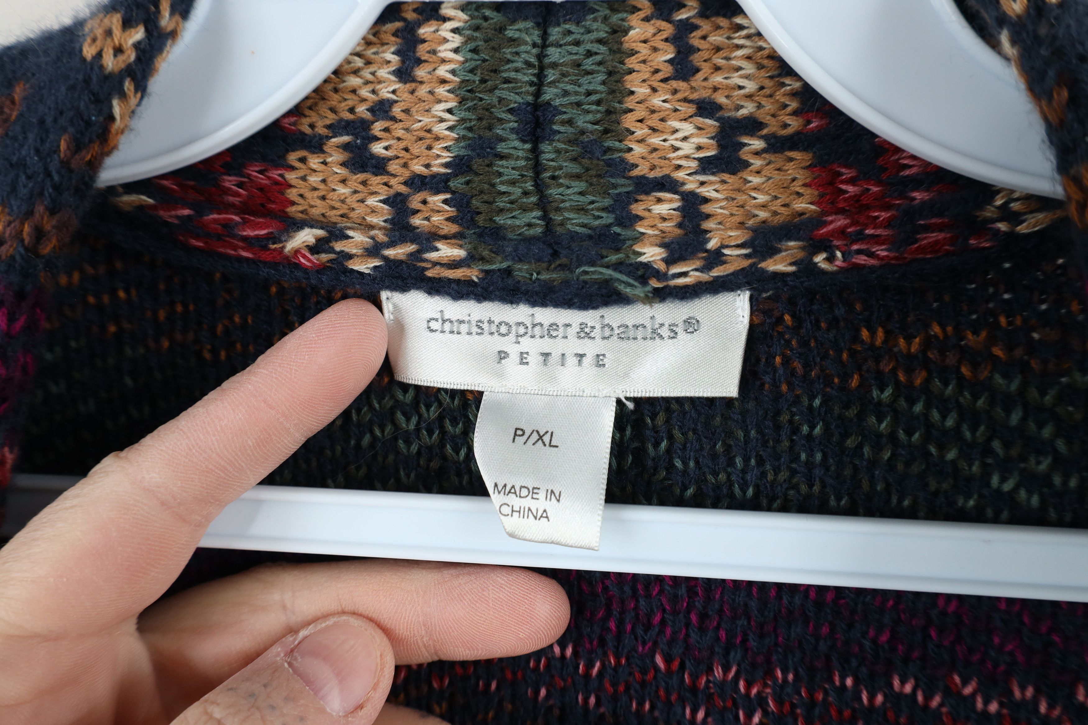 Vintage Vintage 90s Streetwear Flower Knit Open Cardigan Sweater Size XL / US 12-14 / IT 48-50 - 8 Thumbnail