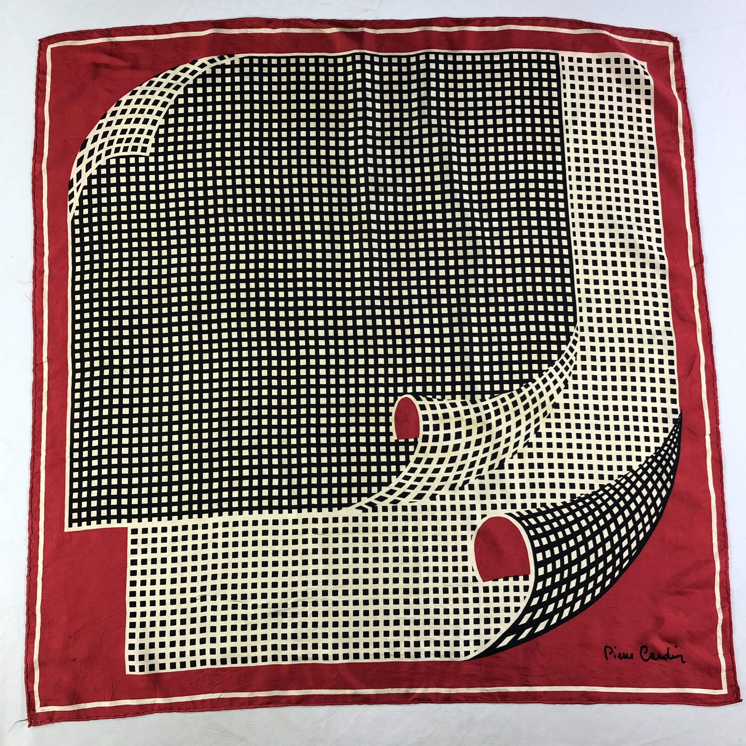 Pierre Cardin Vintage Pierre Cardin Silk Scarf Size ONE SIZE - 2 Thumbnail