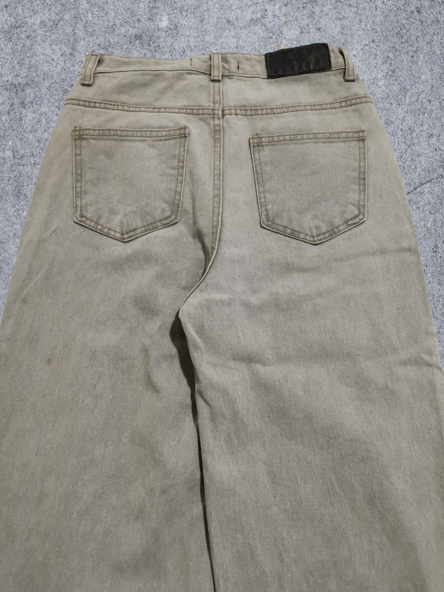 Japanese Brand × Jean × Vintage Flare jeans Japan Shaggie Baggy High Rise Size US 27 - 7 Thumbnail