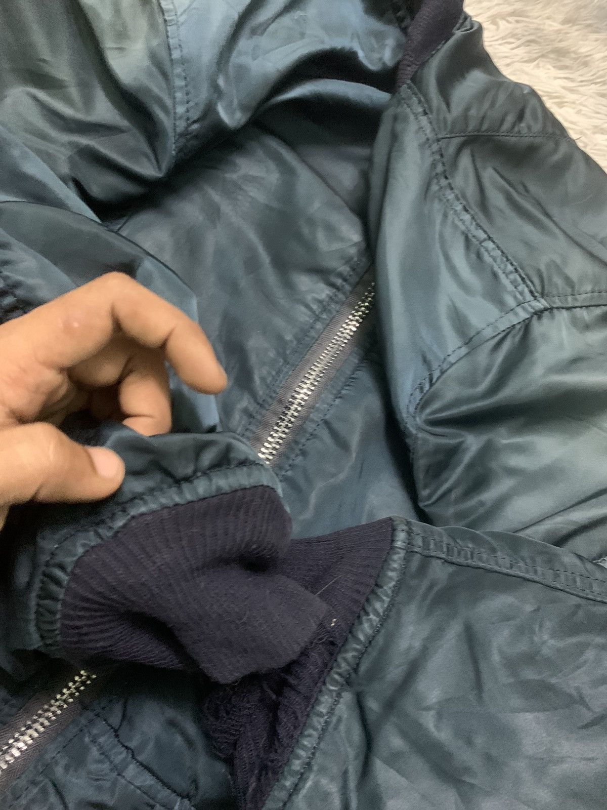 Alpha Industries × Vintage 90s ALPHA INDUSTRIES SUNFADED REVERSIBLE JACKET Size US L / EU 52-54 / 3 - 11 Thumbnail