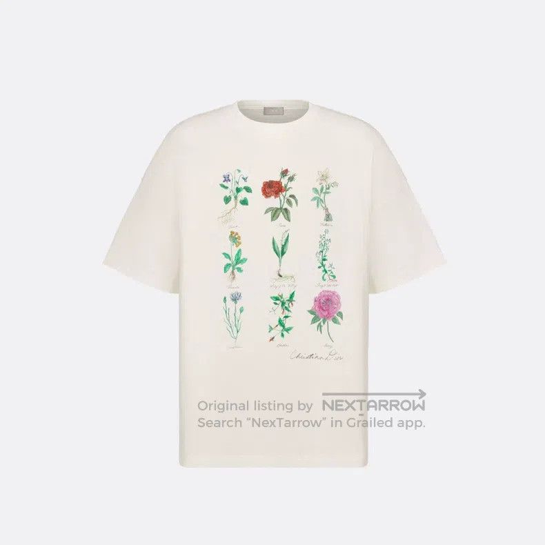 Dior Dior Floral and plant specimen printed short sleeves Size US M / EU 48-50 / 2 - 6 Thumbnail