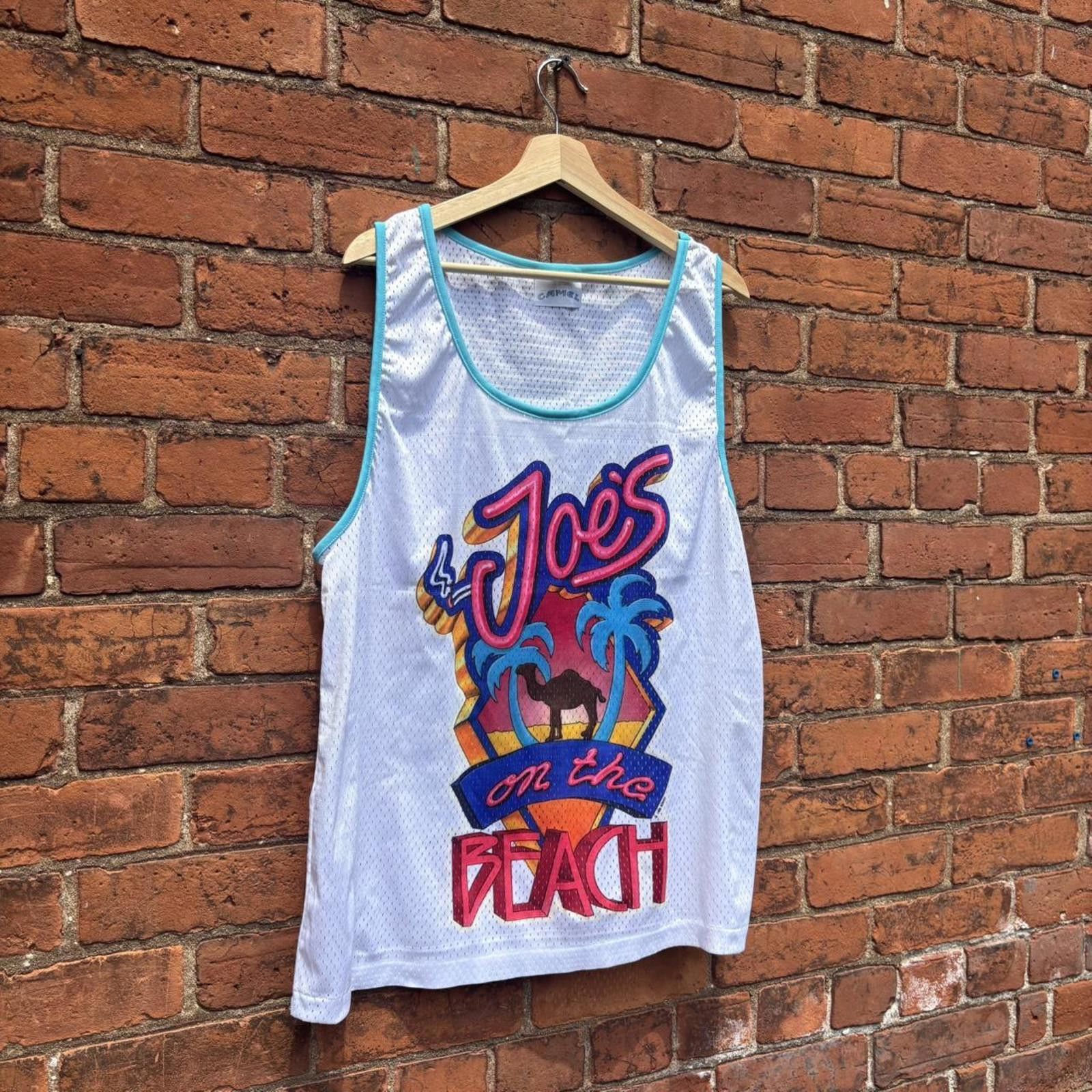 Camel Vintage camel joes on the beach basketball jersey tank top Size US XL / EU 56 / 4 - 3 Thumbnail