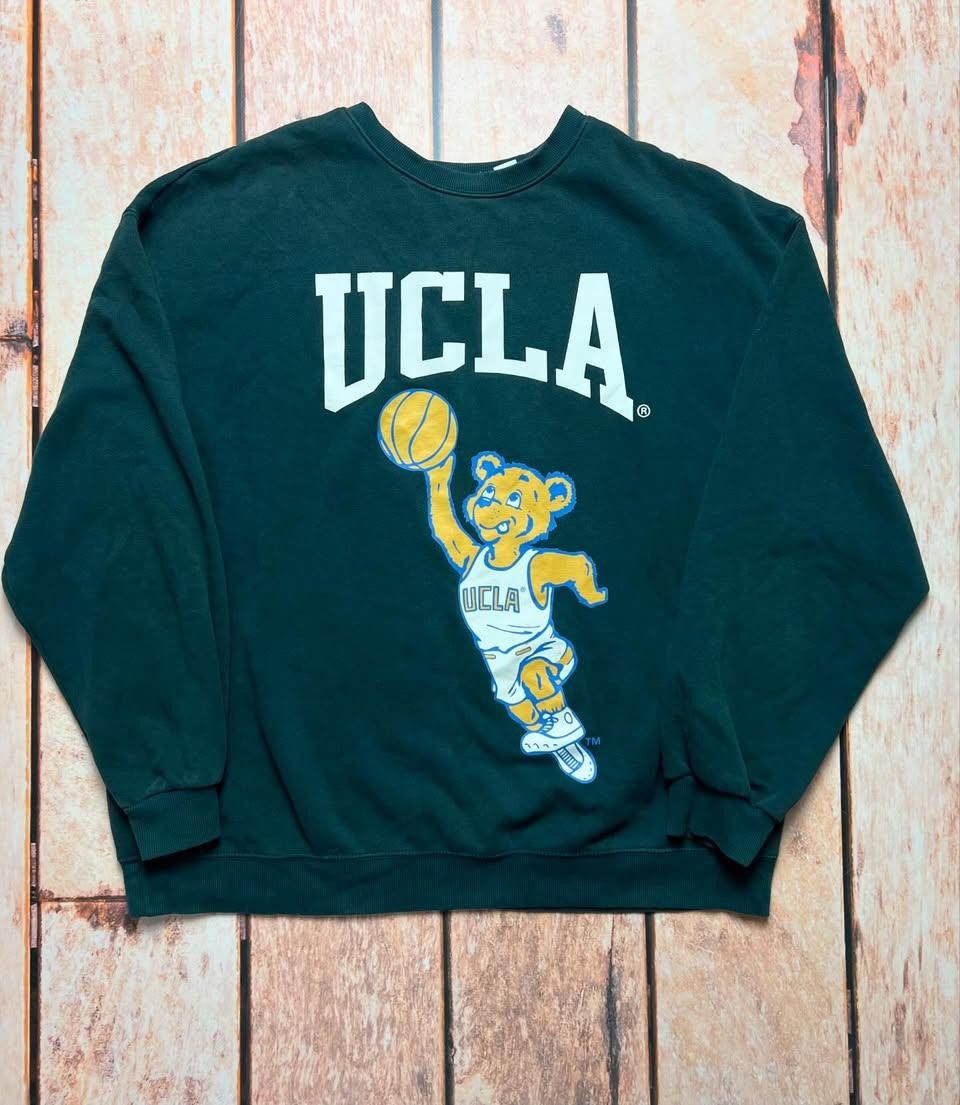 Divided H M Streetwear UCLA Divided H M Big Printed Sweatshir Grailed