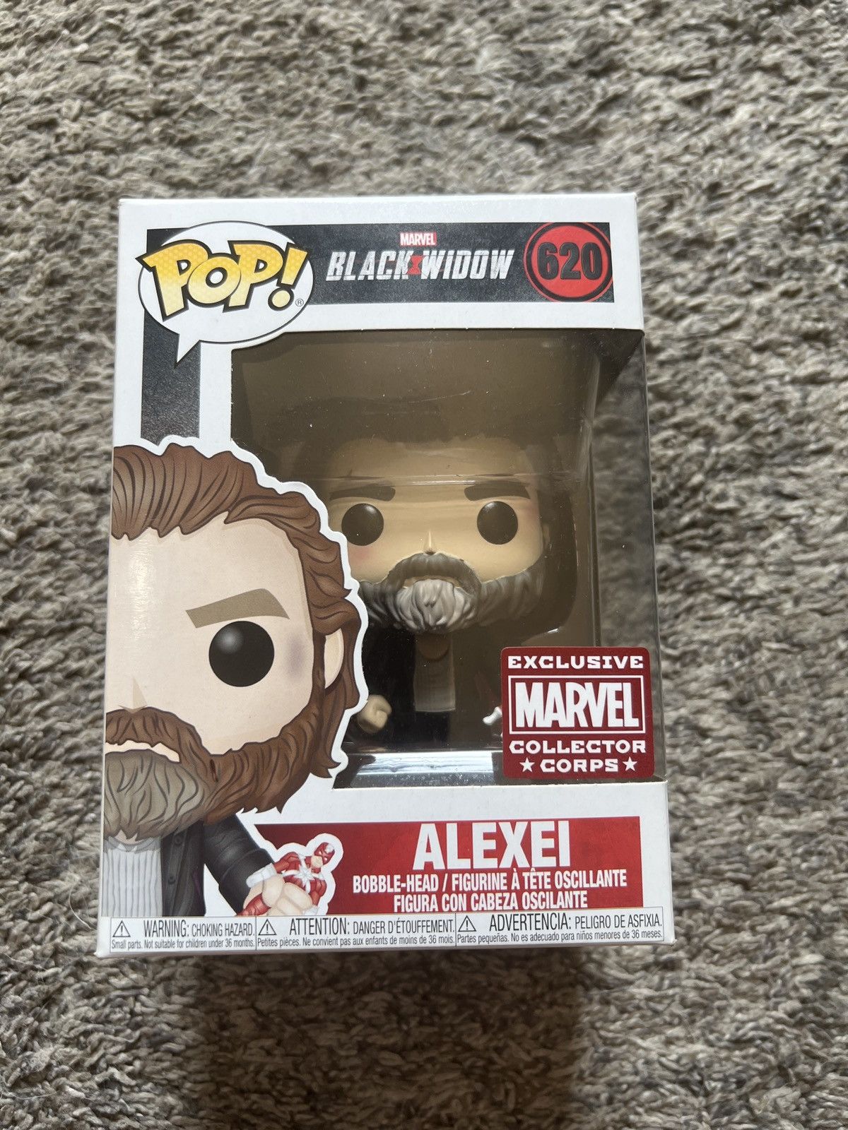 Marvel Comics Funko Pop! Alexei Bobble-Head Size ONE SIZE - 1 Thumbnail