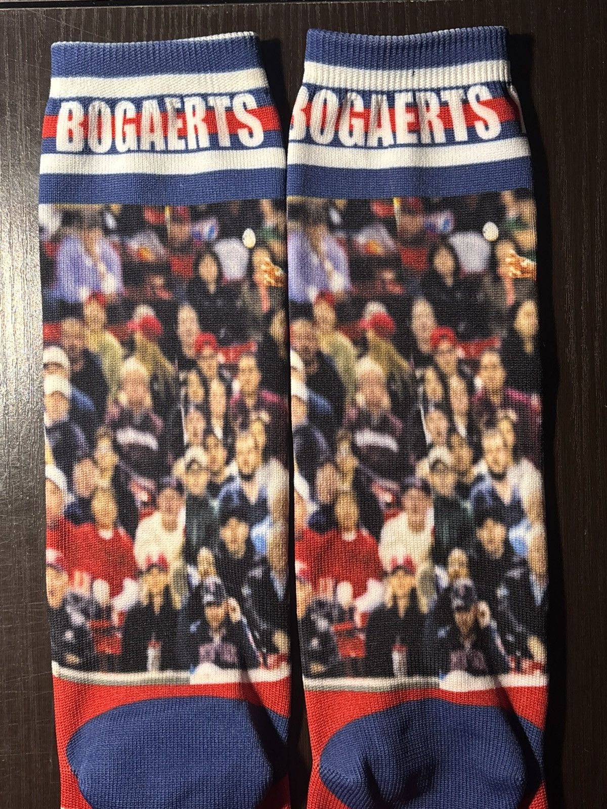 MLB Boston Red Sox Xander Bogaerts Socks Crew National Grid Size ONE SIZE - 5 Thumbnail