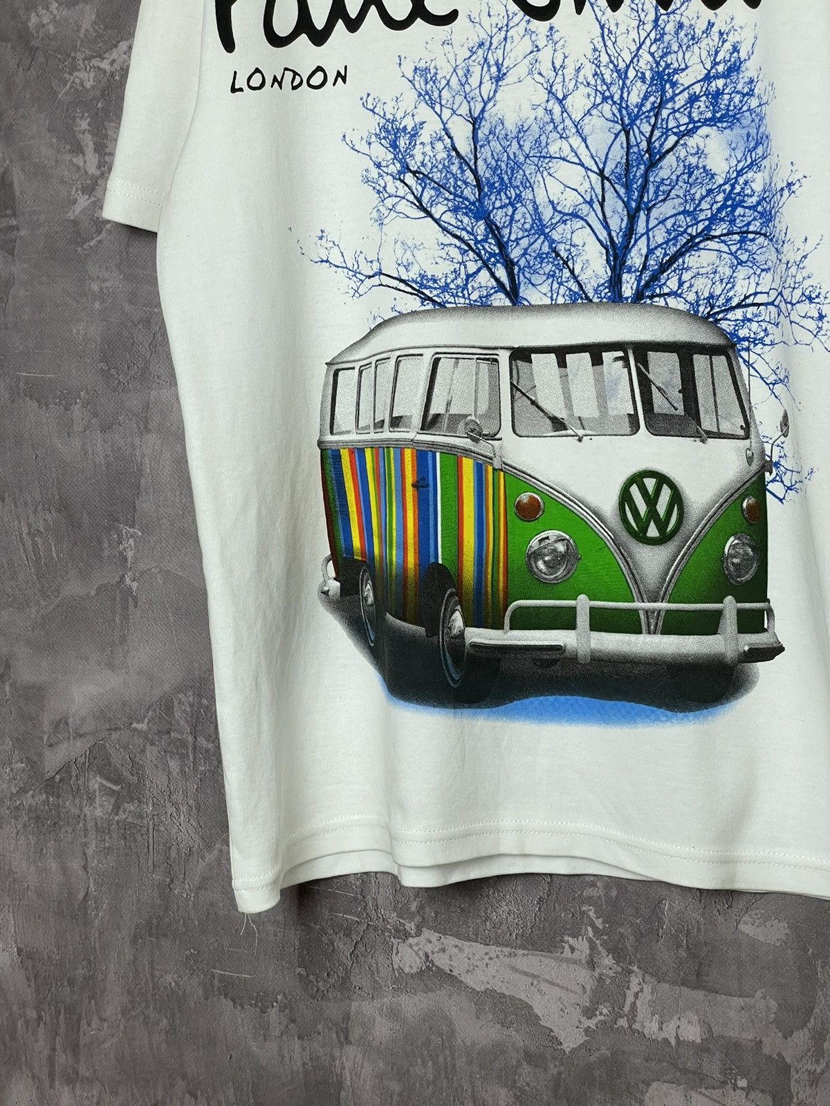 Designer × Paul Smith Paul Smith Big Logo Car Print T Shirt Size US L / EU 52-54 / 3 - 5 Thumbnail